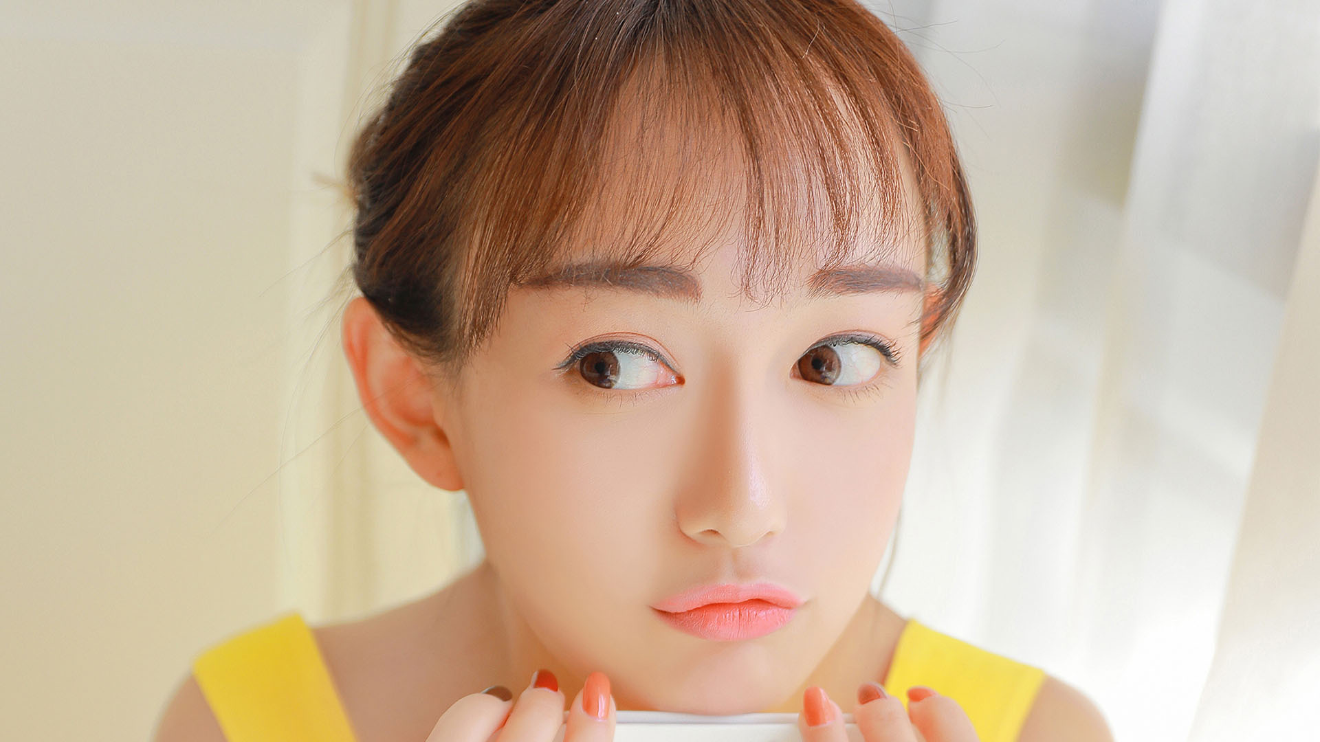 美女 可爱 小清新