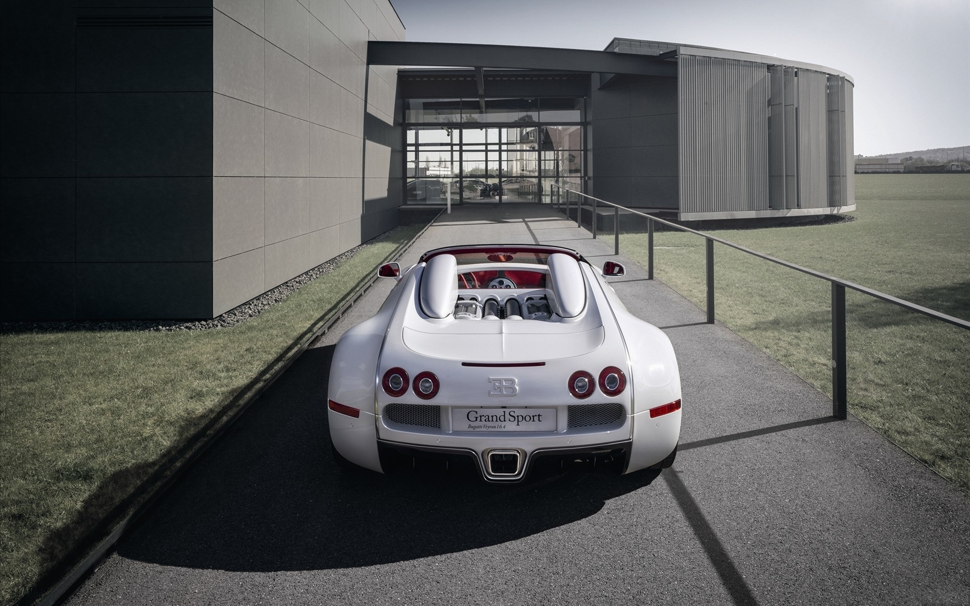 布加迪 威龙 超级跑车 白色跑车