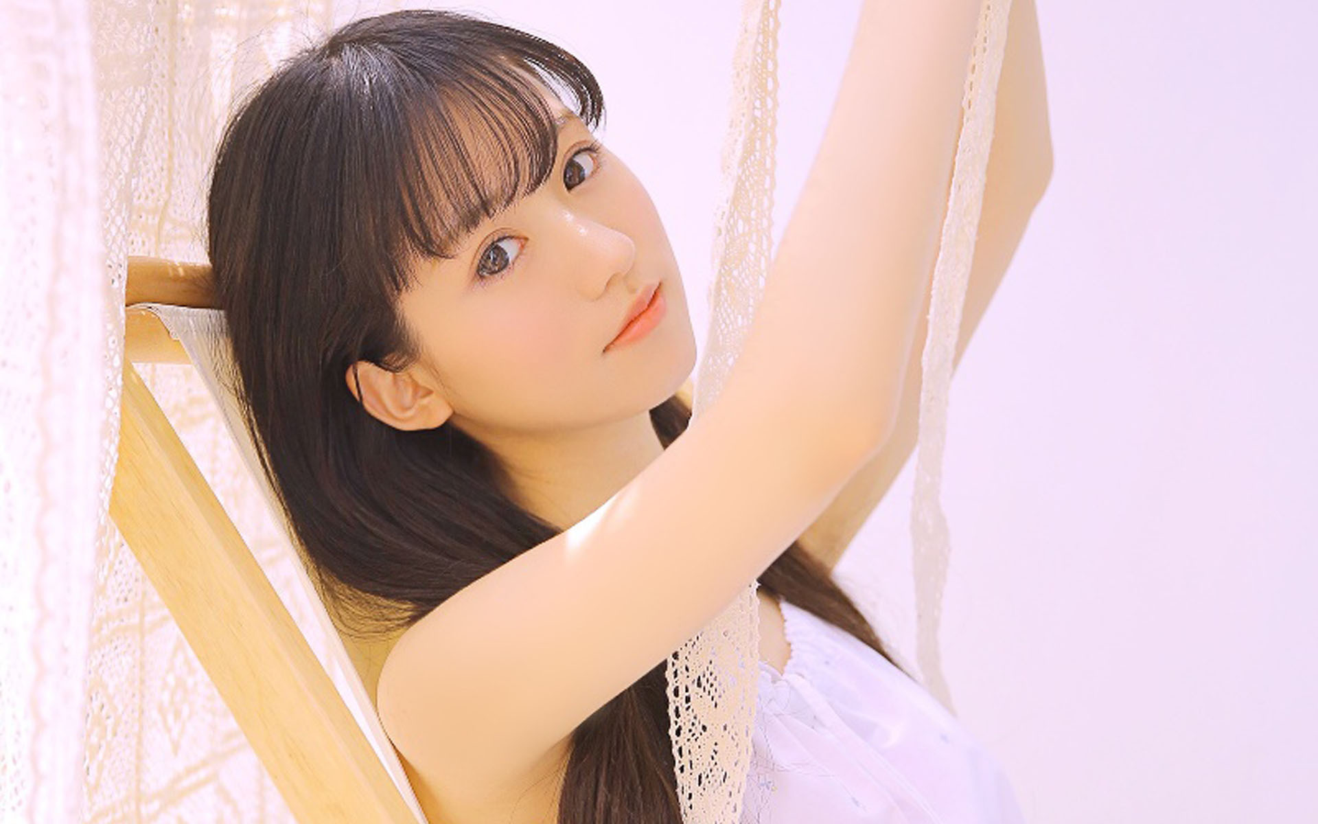 清纯  清新白嫩美少女