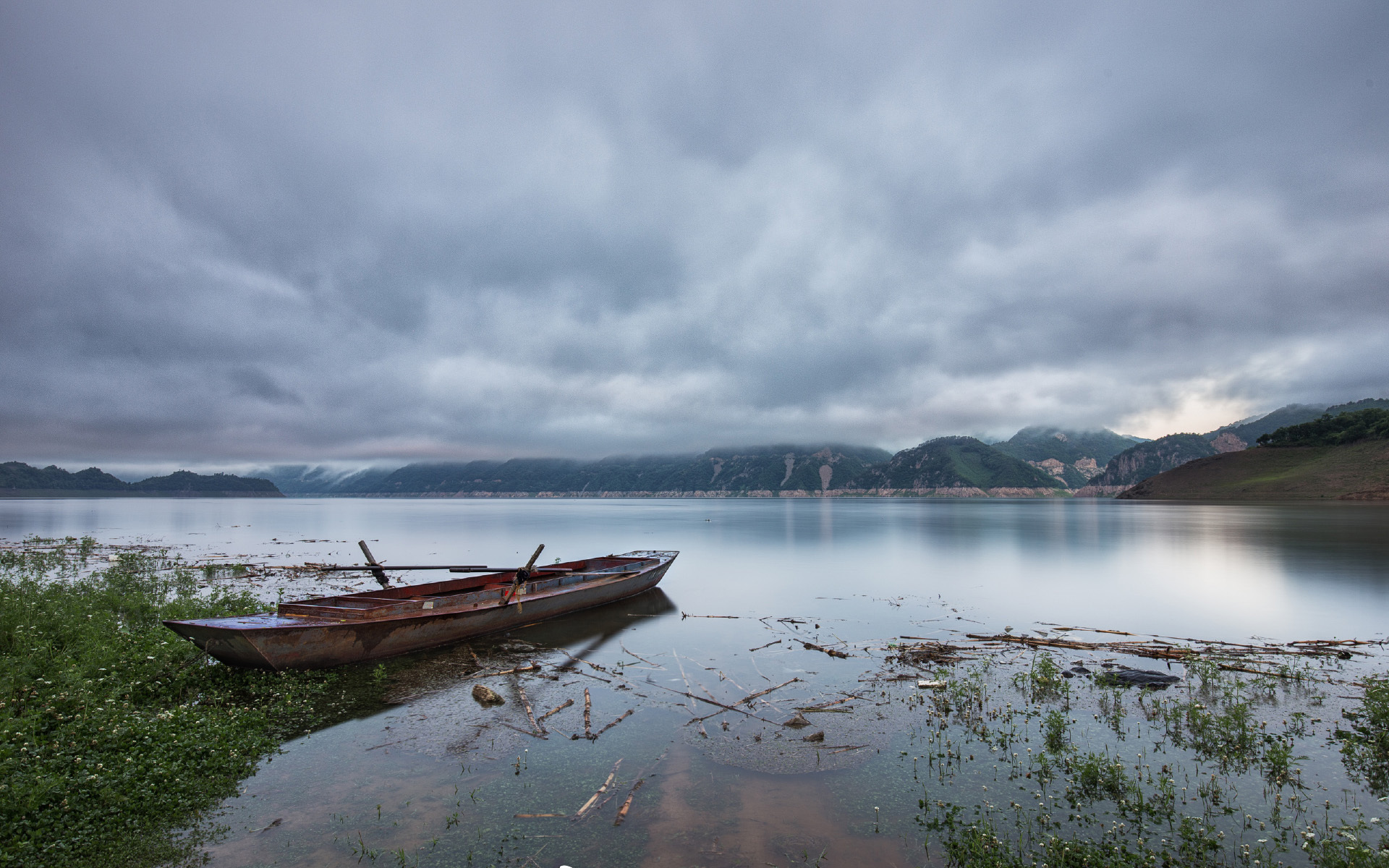 风景 自然风光 河流 船只