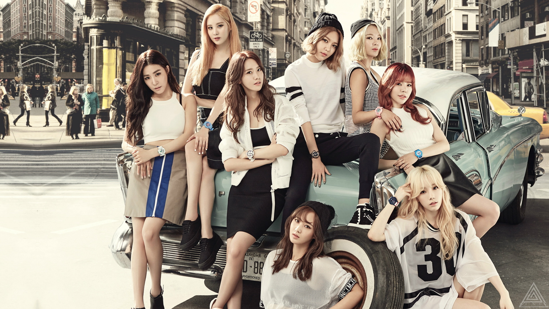 少女时代 韩国 明星 天团 组合