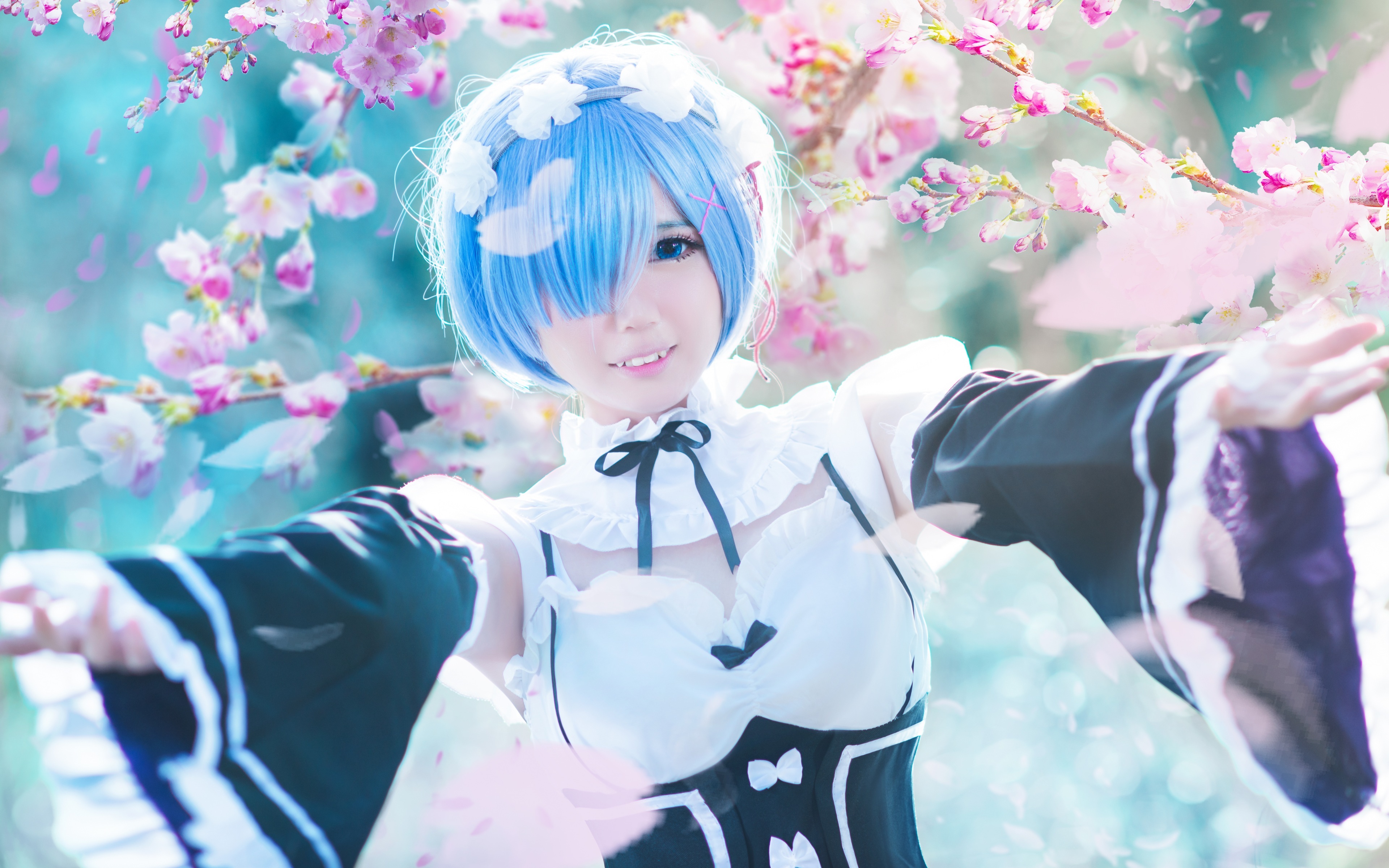 唯美cos cosplay 蕾姆 可爱