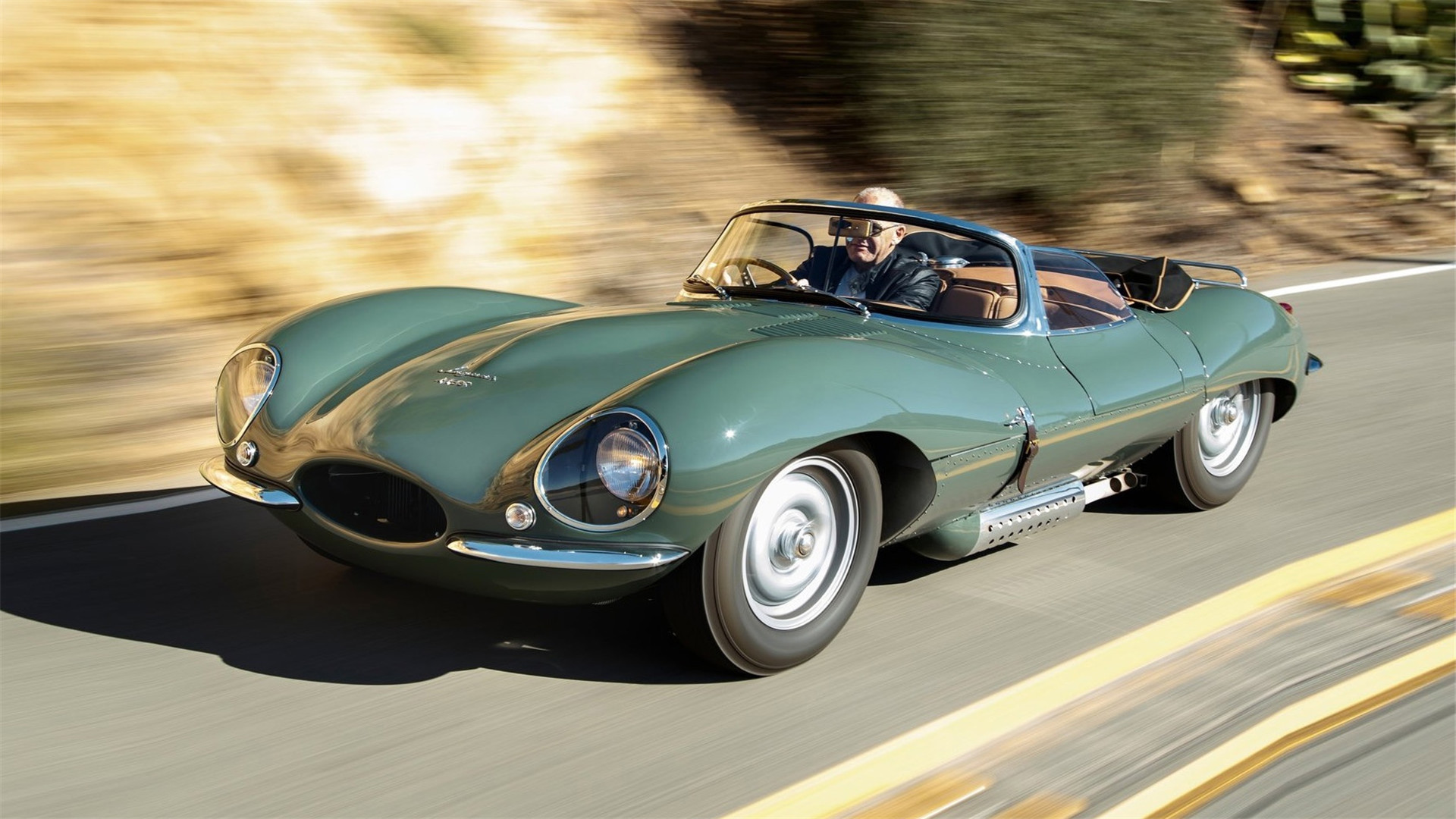 捷豹 XKSS57 复古 跑车