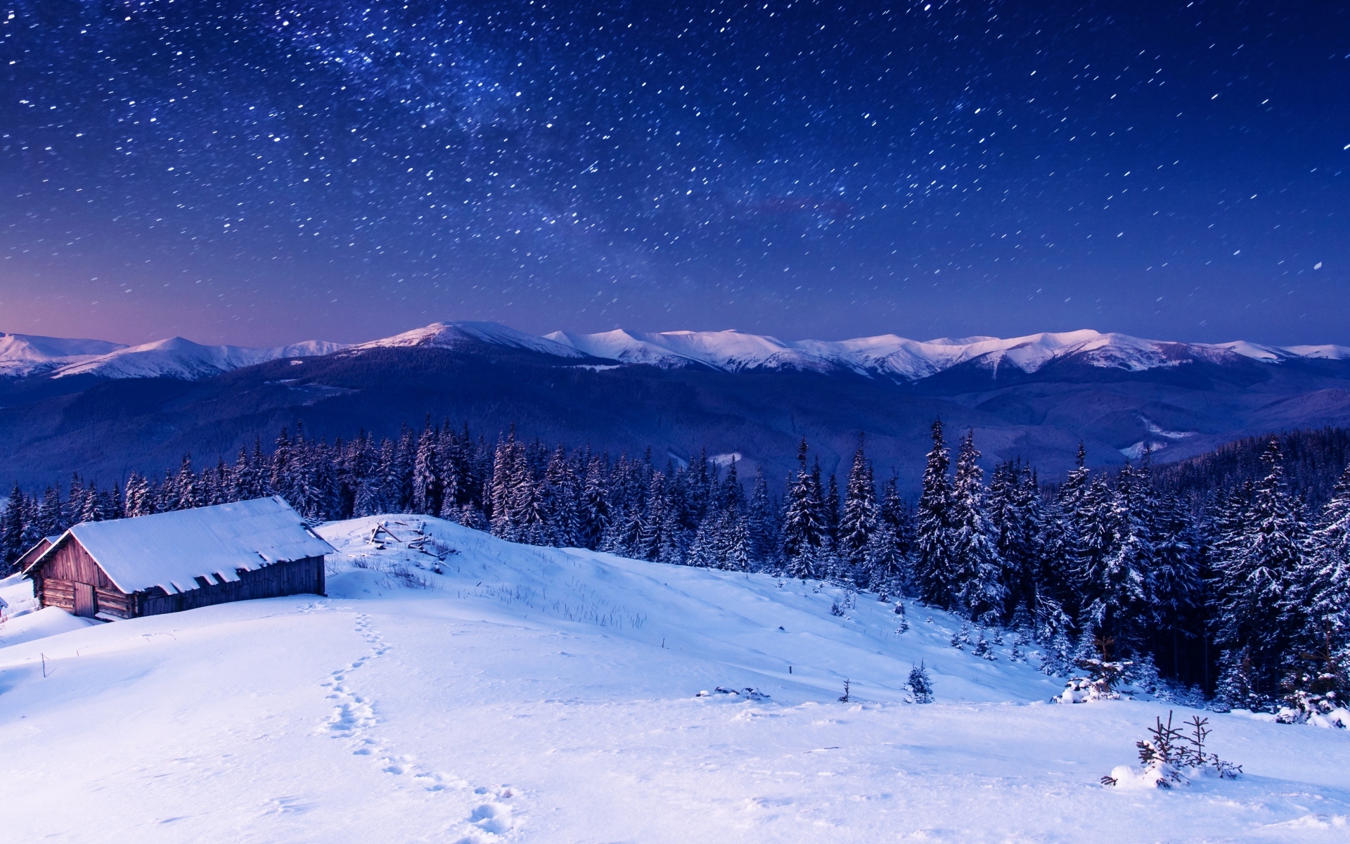 风景 冰天雪地 雪景 雪地