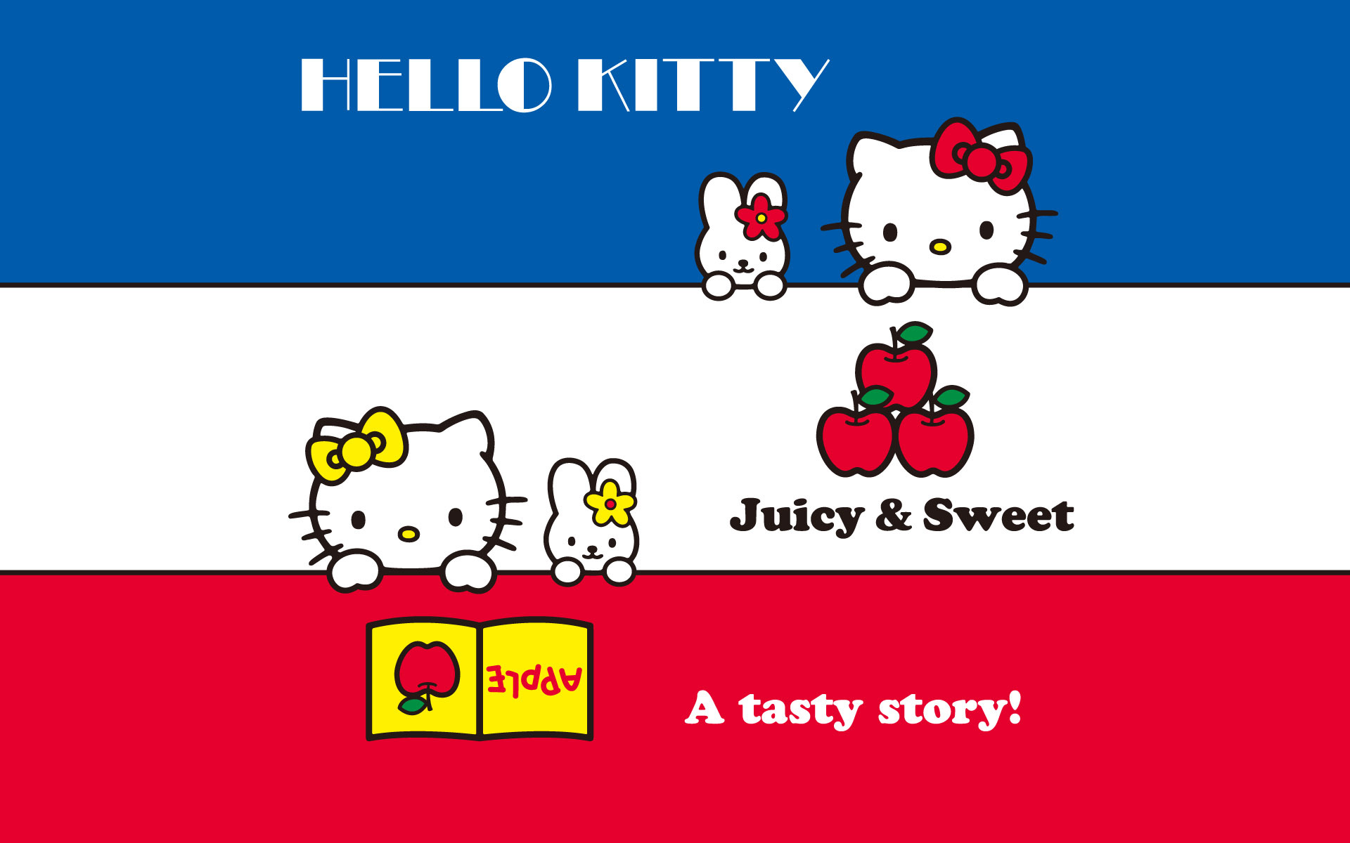 Hello Kitty 可爱 卡通 宽屏