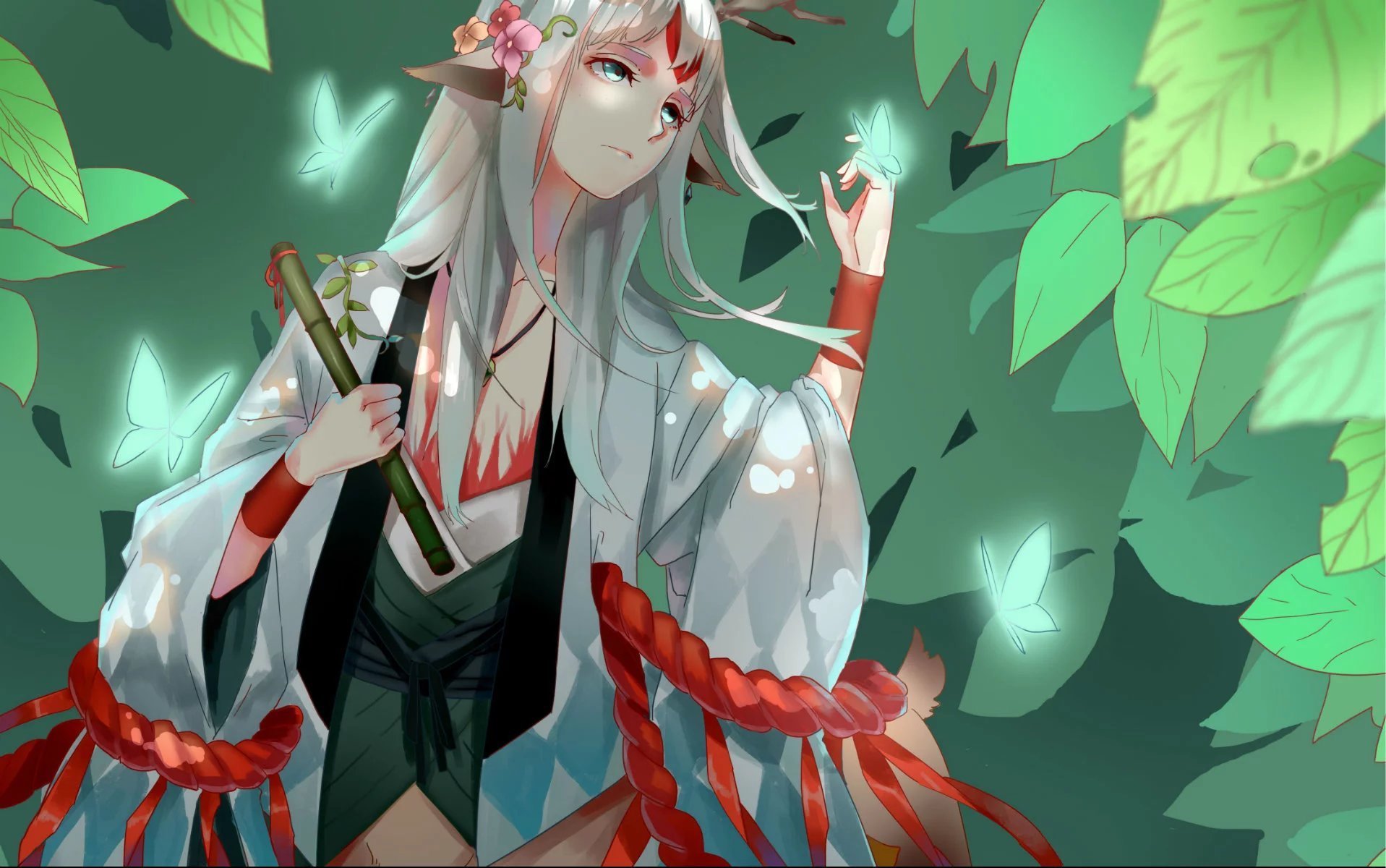 手游世界 阴阳师 插画