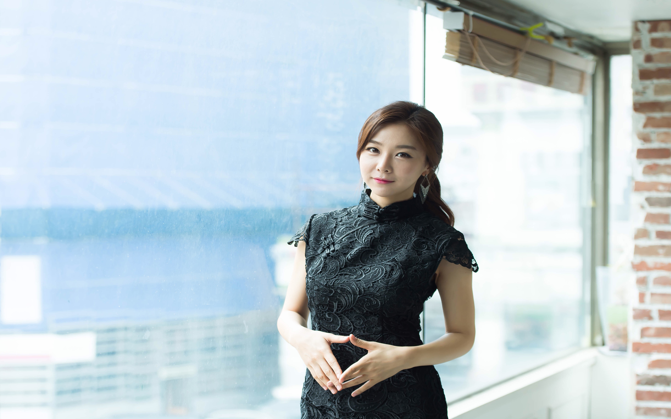 美女 文艺古风 旗袍