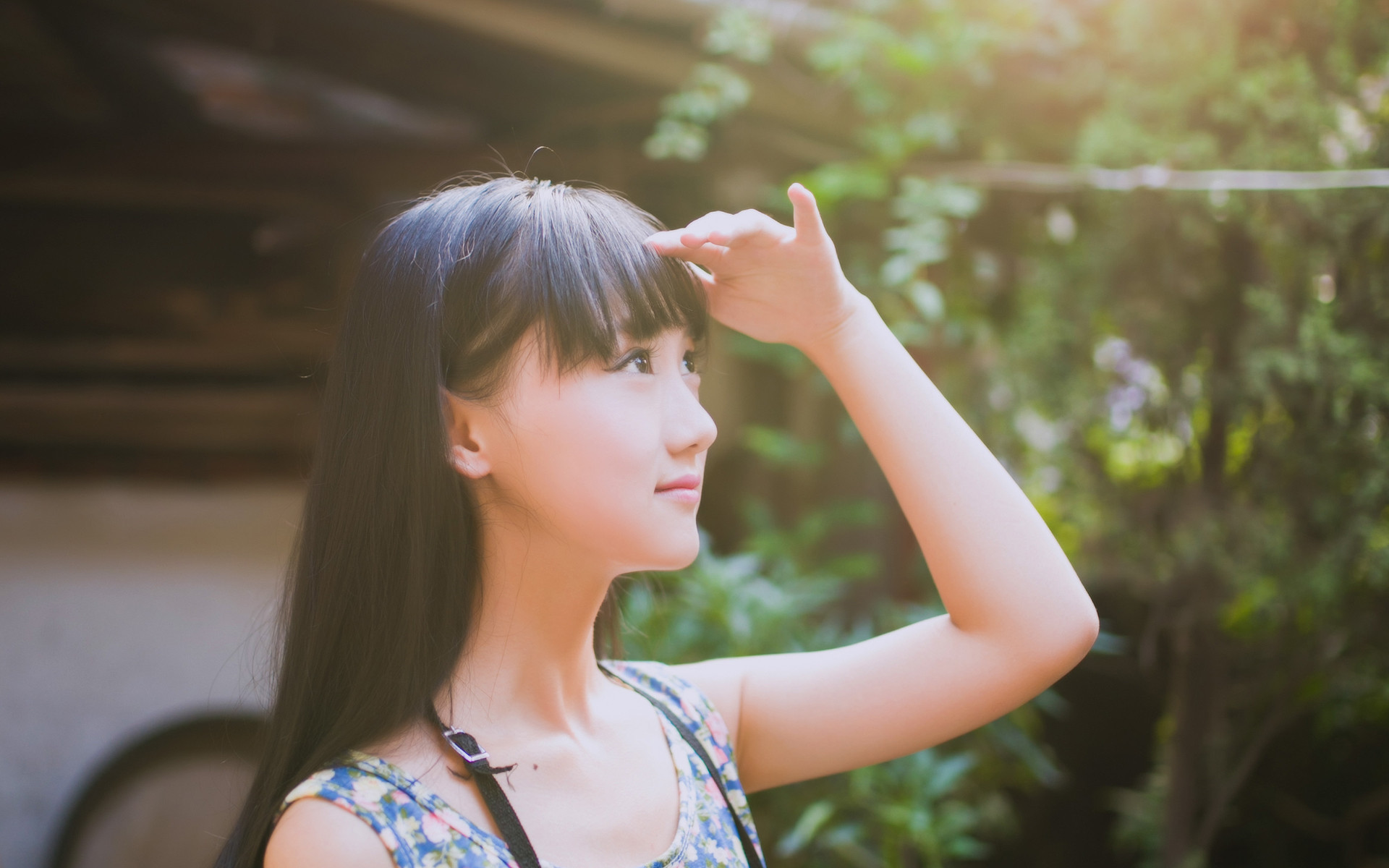 美女 清纯 可爱 阳光