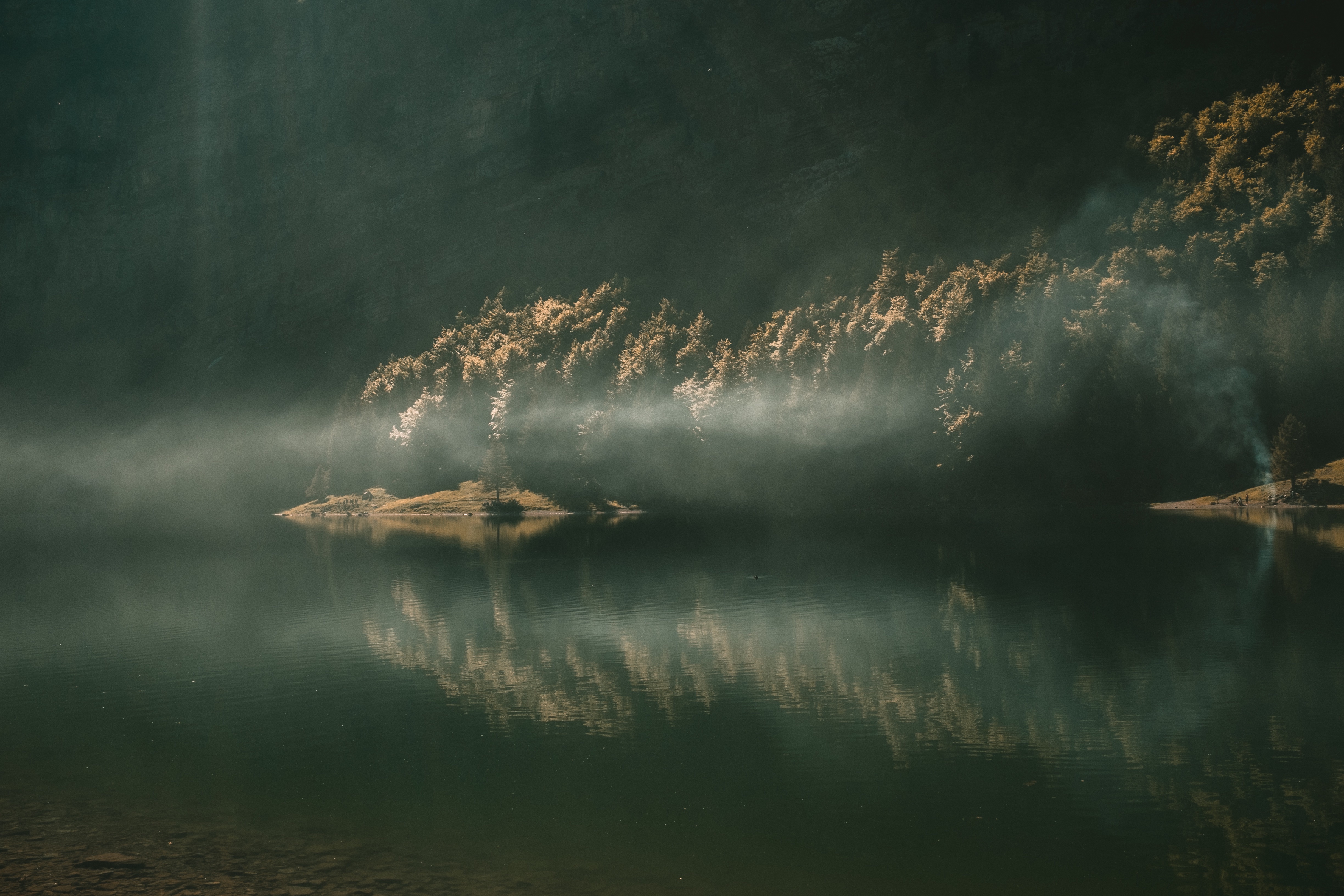 4K 静谧 风景 湖泊 森林