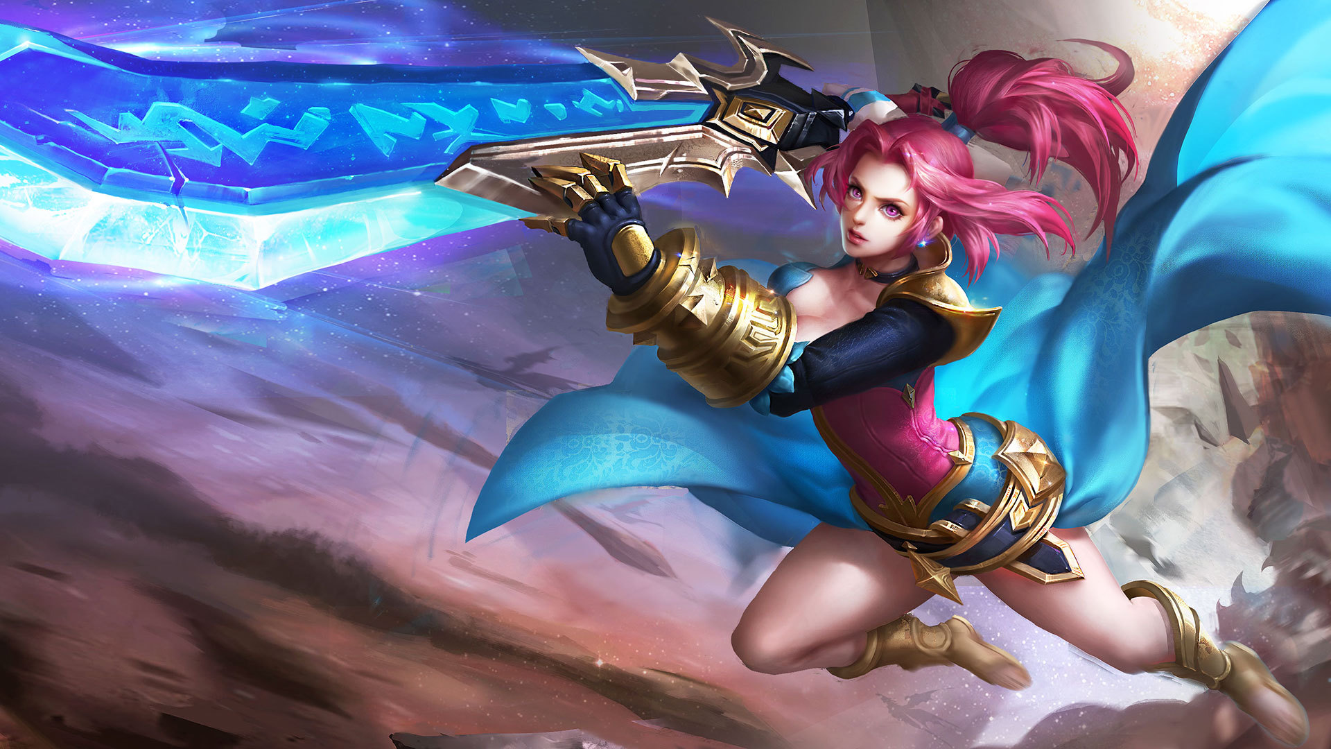 王者荣耀 花木兰 剑舞者