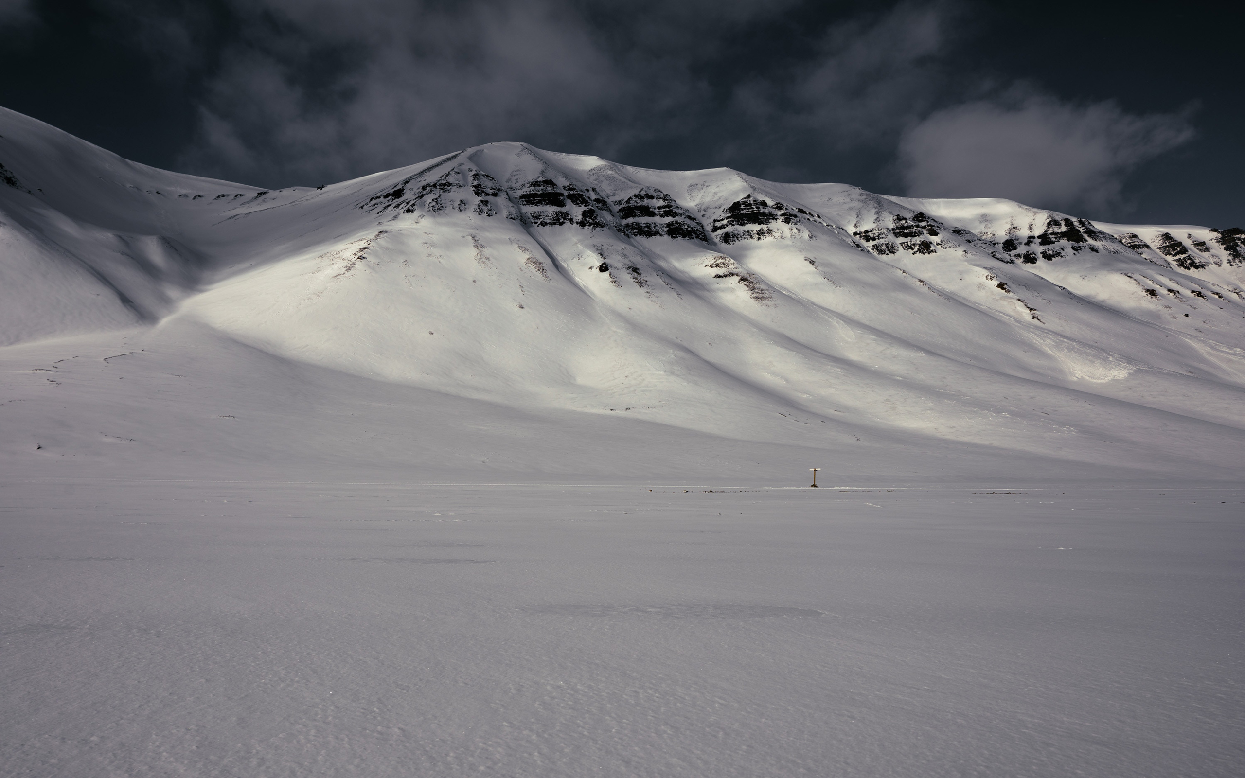 风景 冰雪天地 雪山