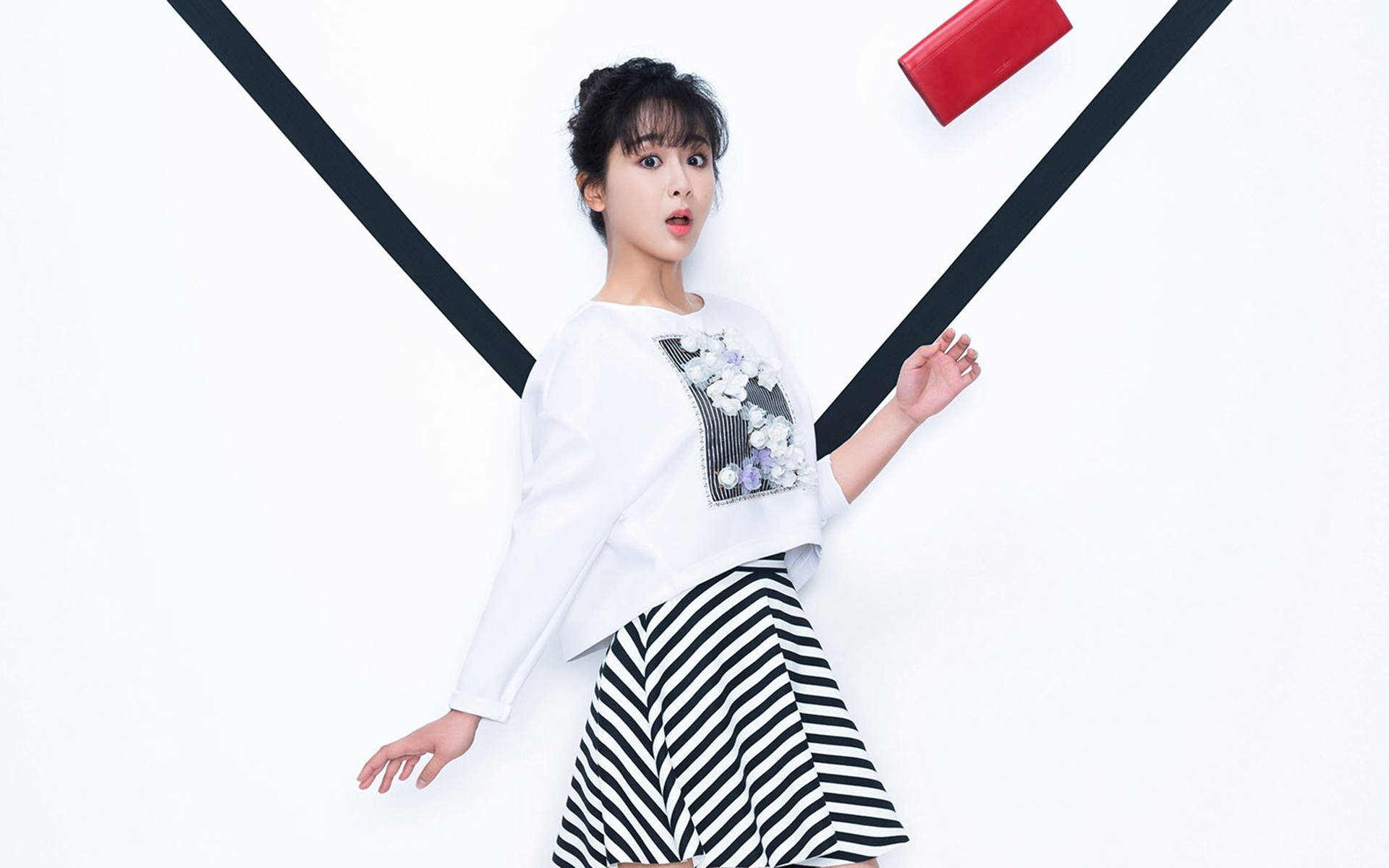 杨紫 欢乐颂 演员 气质美女 写真 宽屏