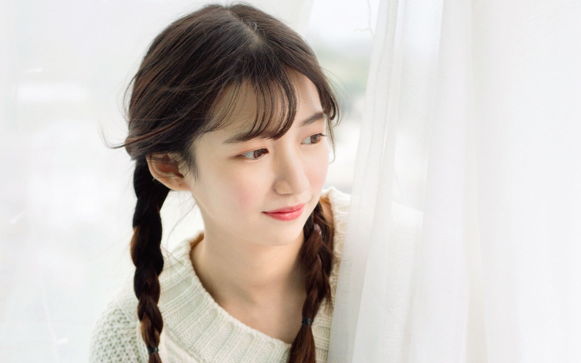 美女 可爱 小清新