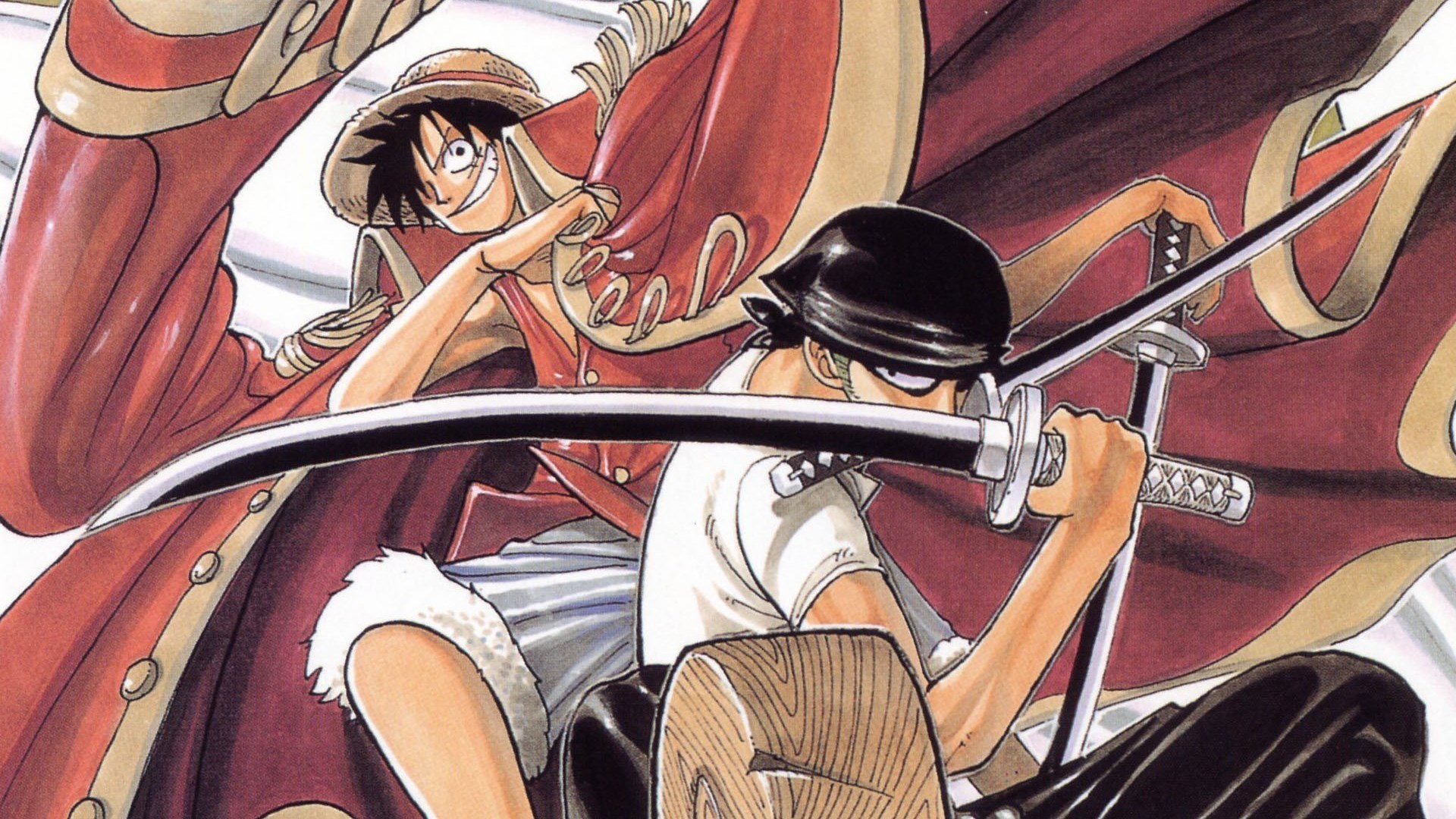 动漫 海贼王 路飞 索隆