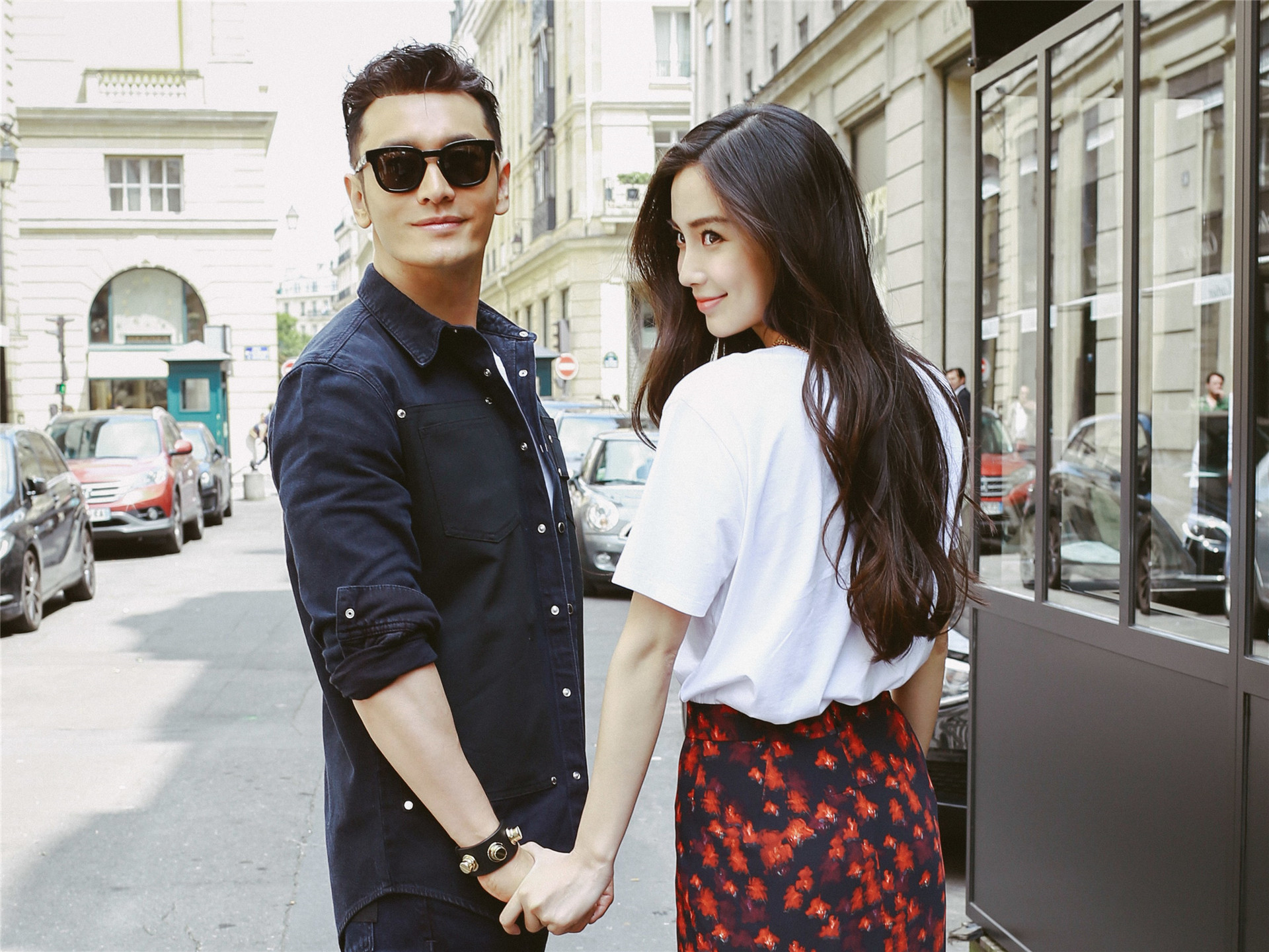 明星 大陆 杨颖 Angelbaby 黄晓明