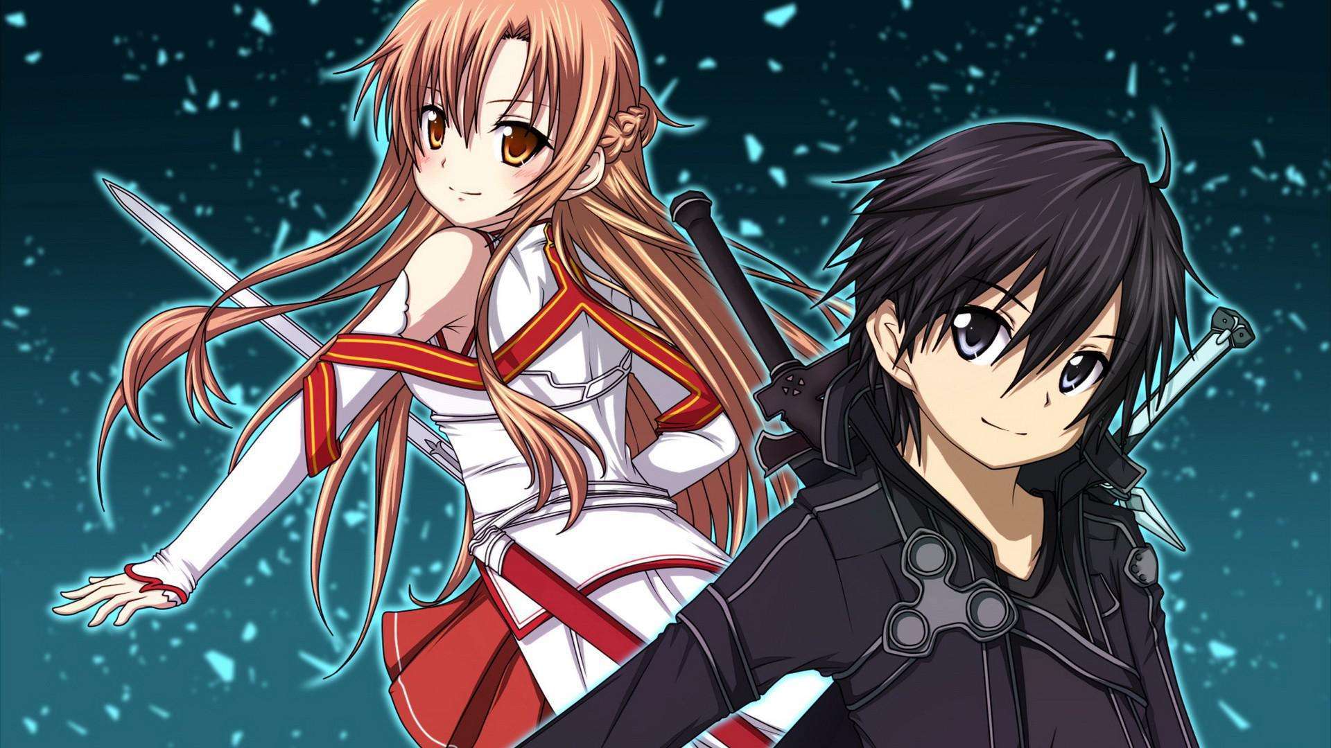 刀剑神域 桐人 亚丝娜