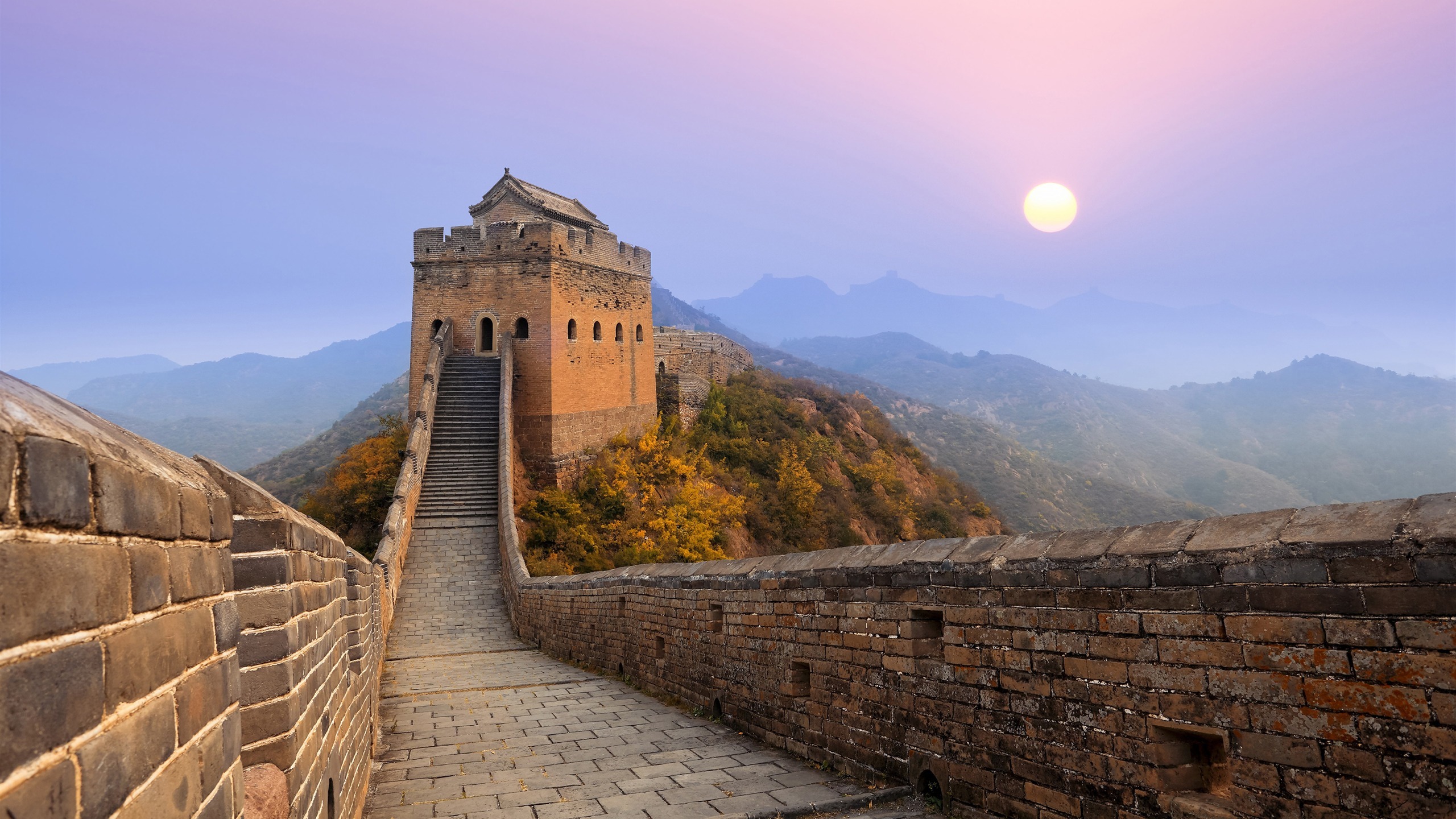 风景 旅游胜地 长城 中国 建筑