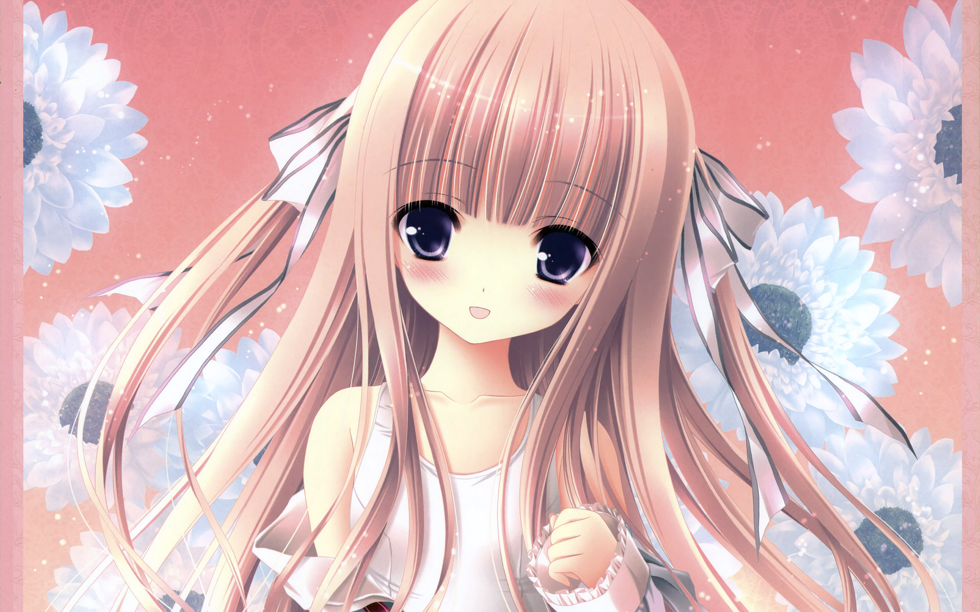 动漫  萌妹子  小萝莉  呆萌可爱   宽屏