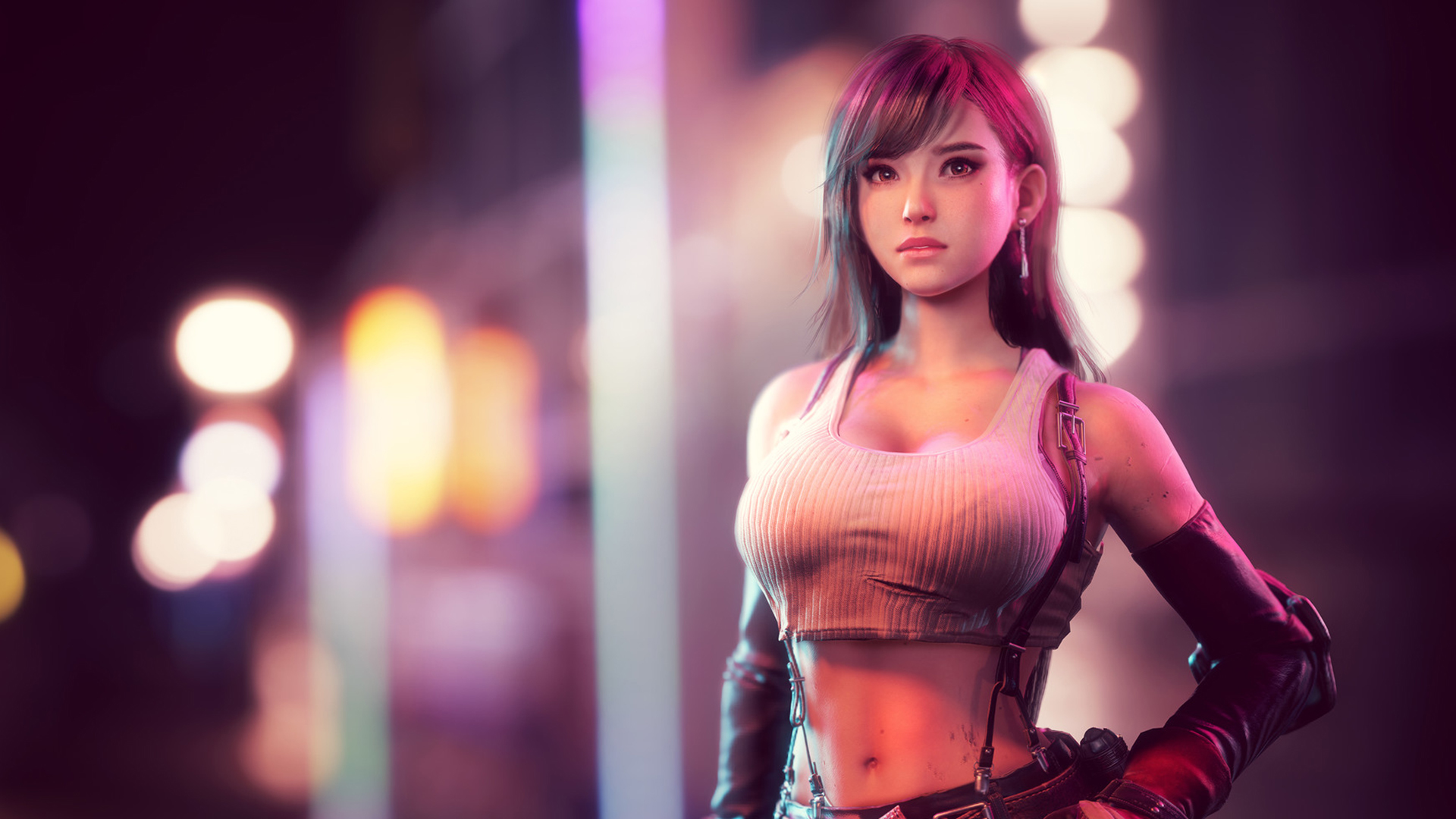 卡通人物 性感 街头 长发 冷库