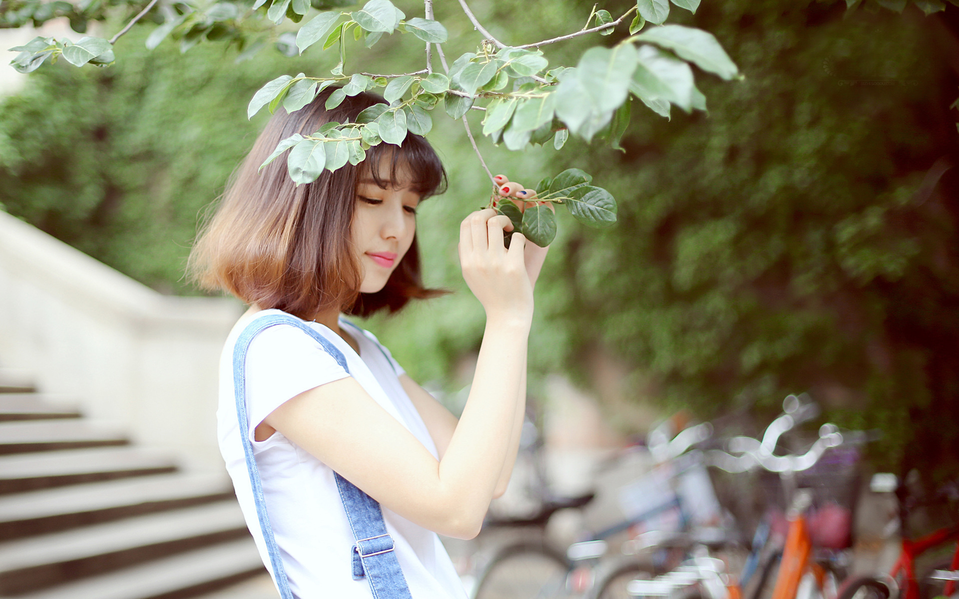 美女 清纯 可爱 阳光