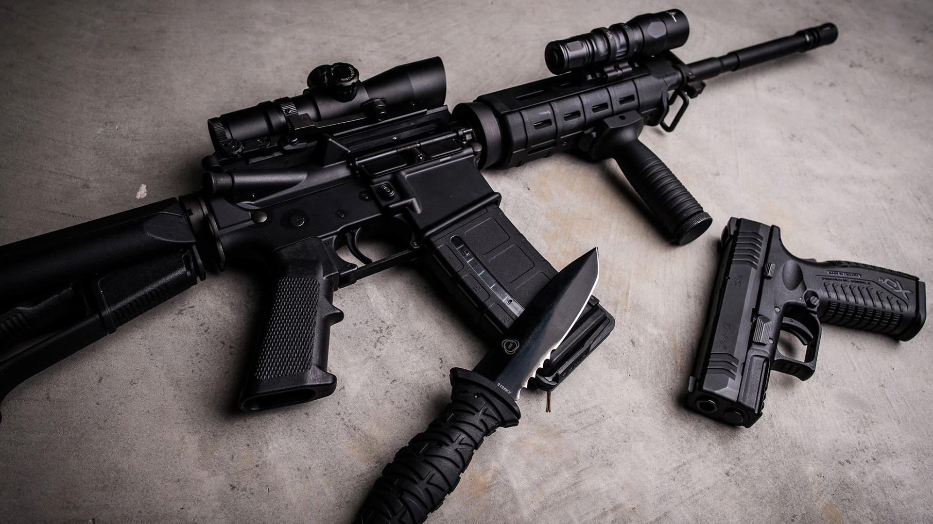 军事 枪 步枪 手枪 匕首