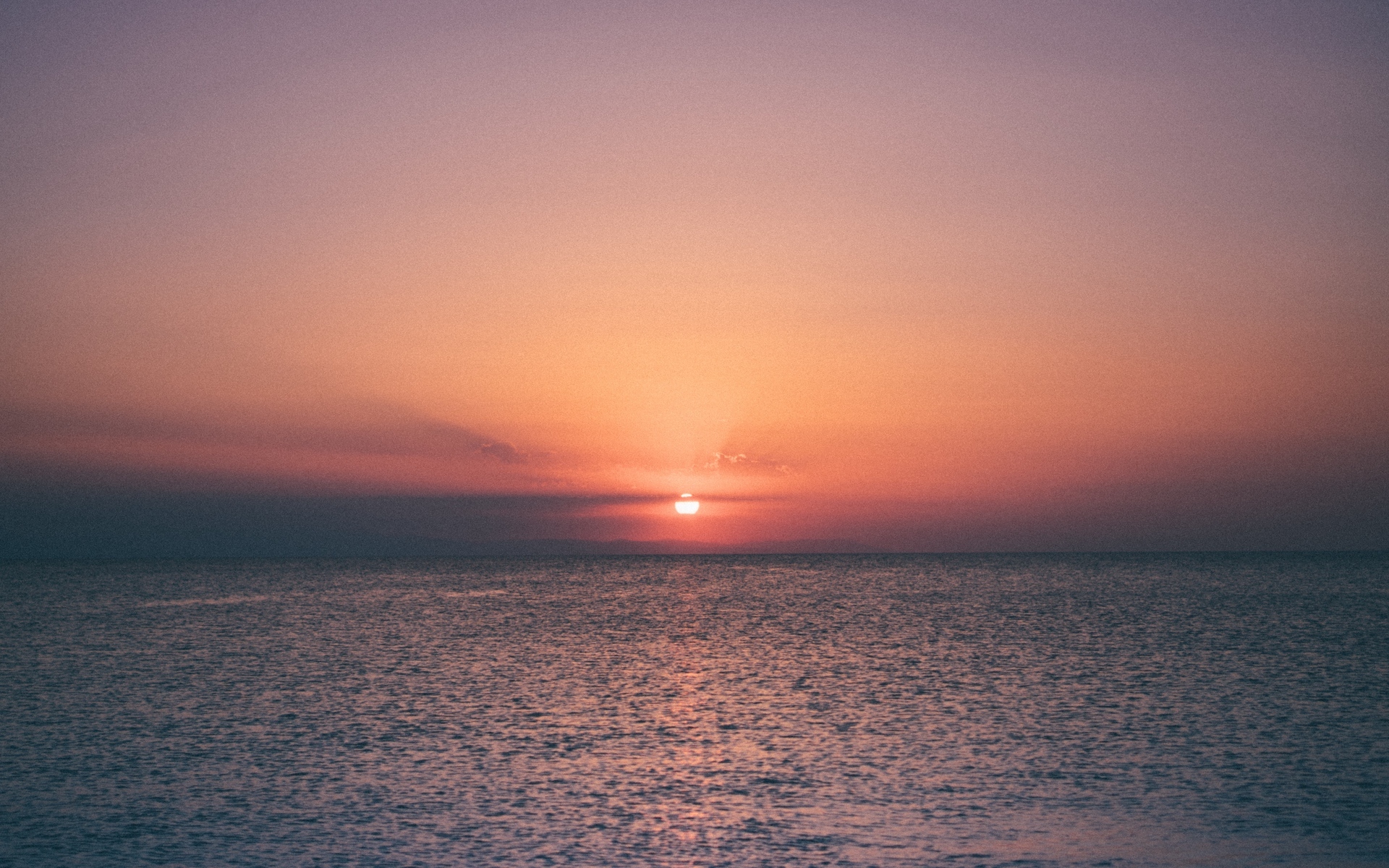 落日余晖  夕阳西下