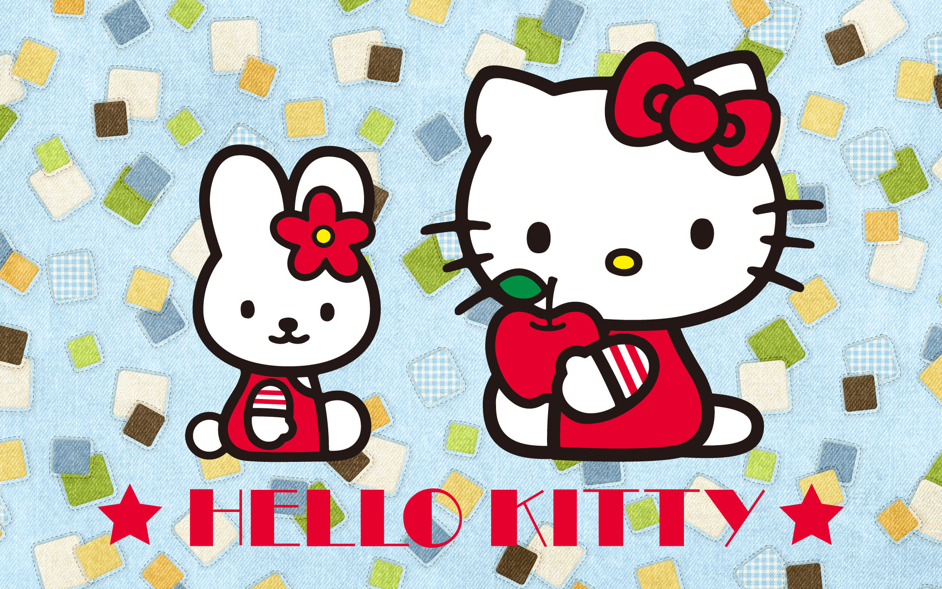 Hello Kitty 可爱 卡通 宽屏
