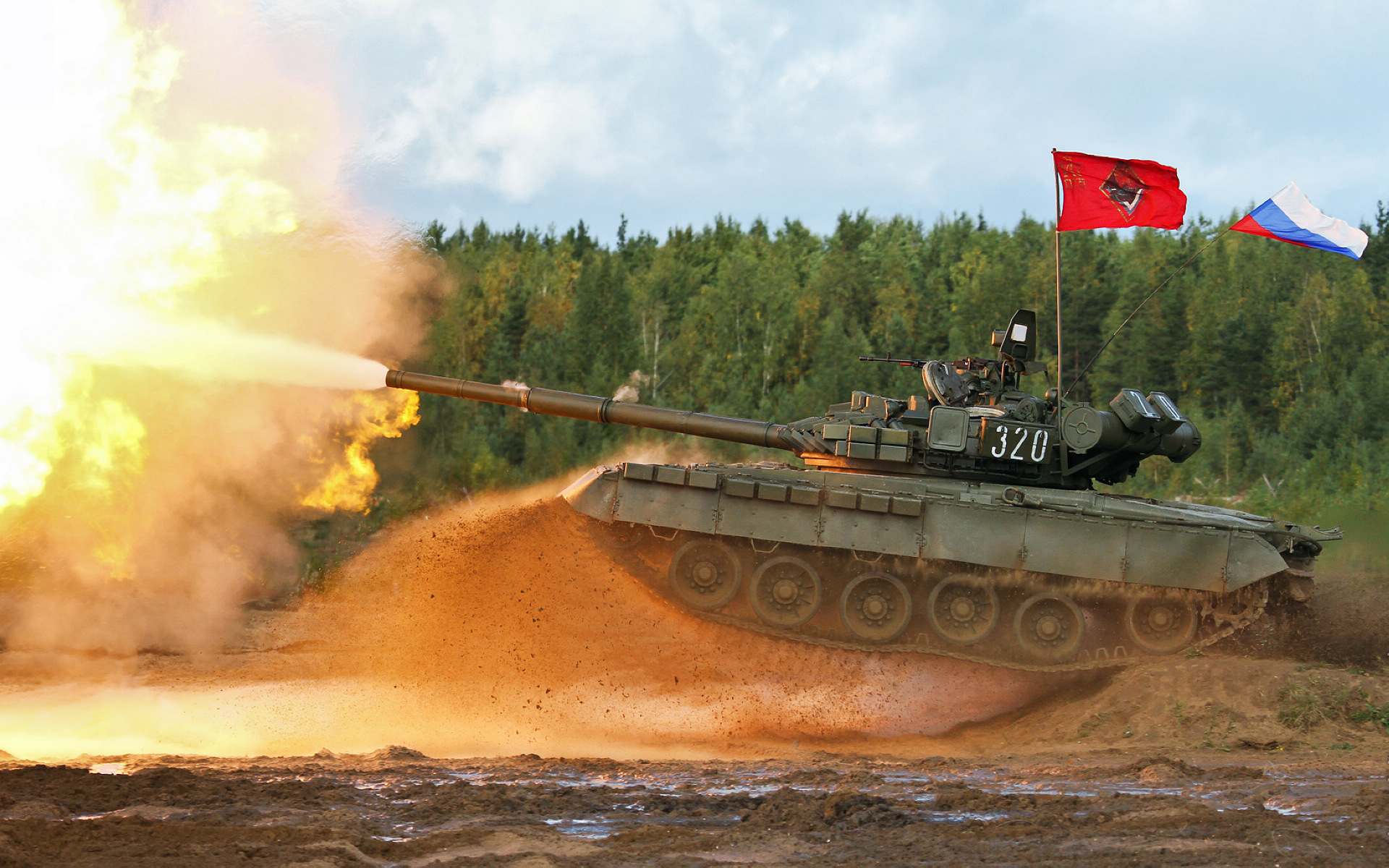 军事 坦克 发射 演习 战争