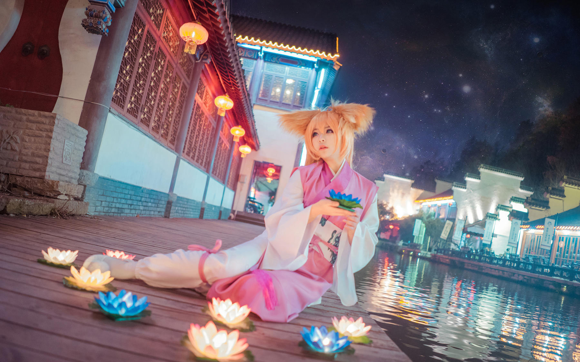 唯美cos cosplay 狐妖小红娘