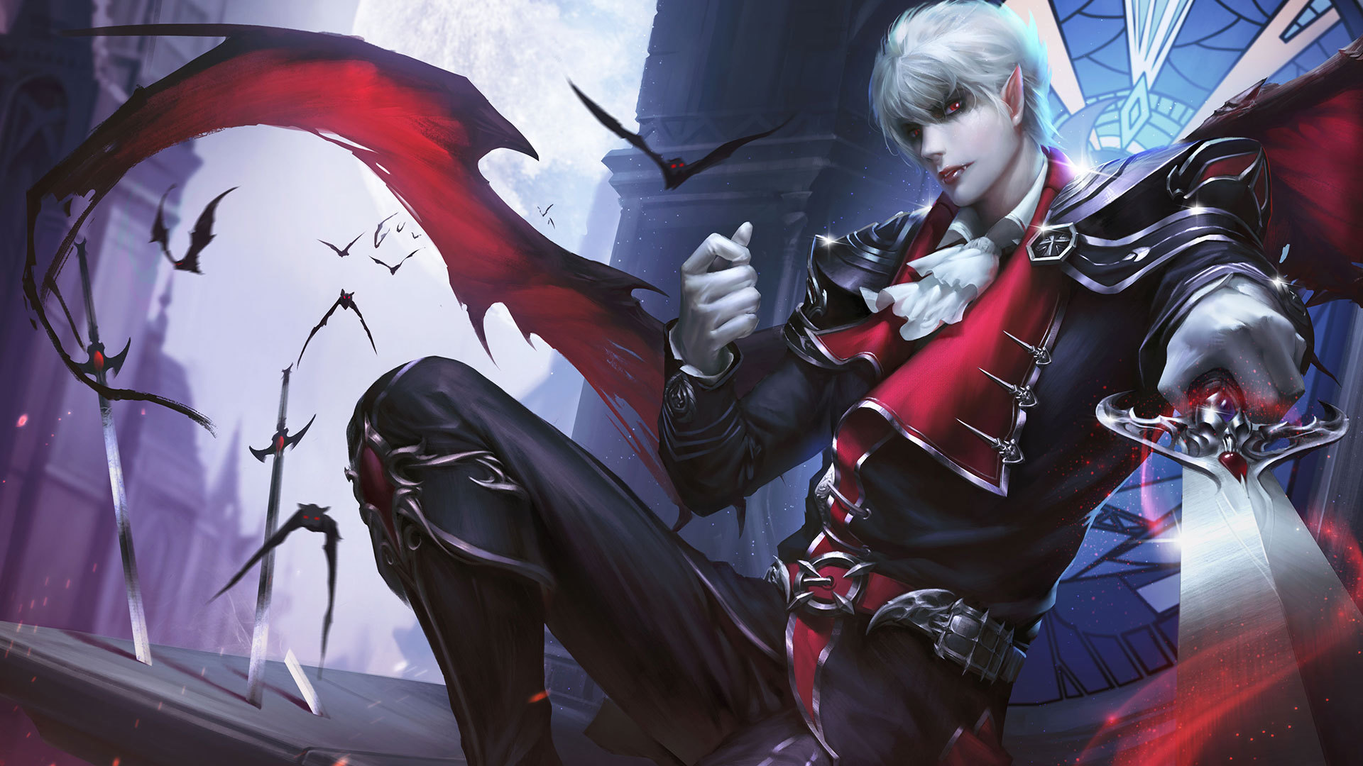 王者荣耀 嬴政 暗夜贵公子