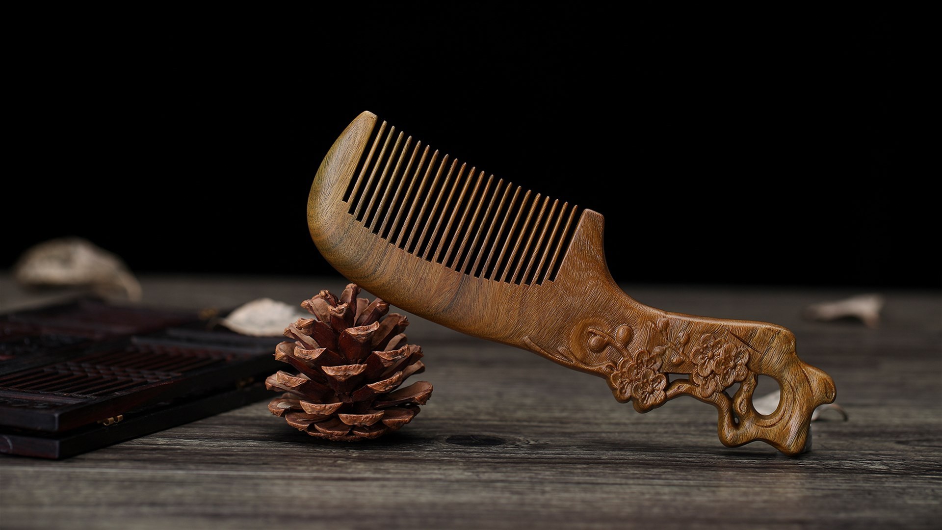 小清新 静物写真 木梳