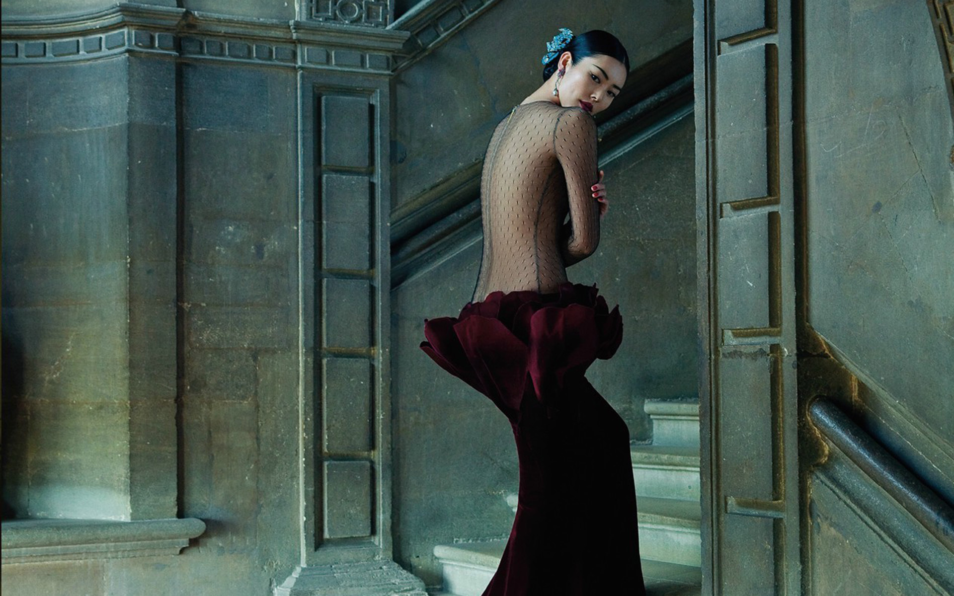 刘雯 复古 中国风 宽屏