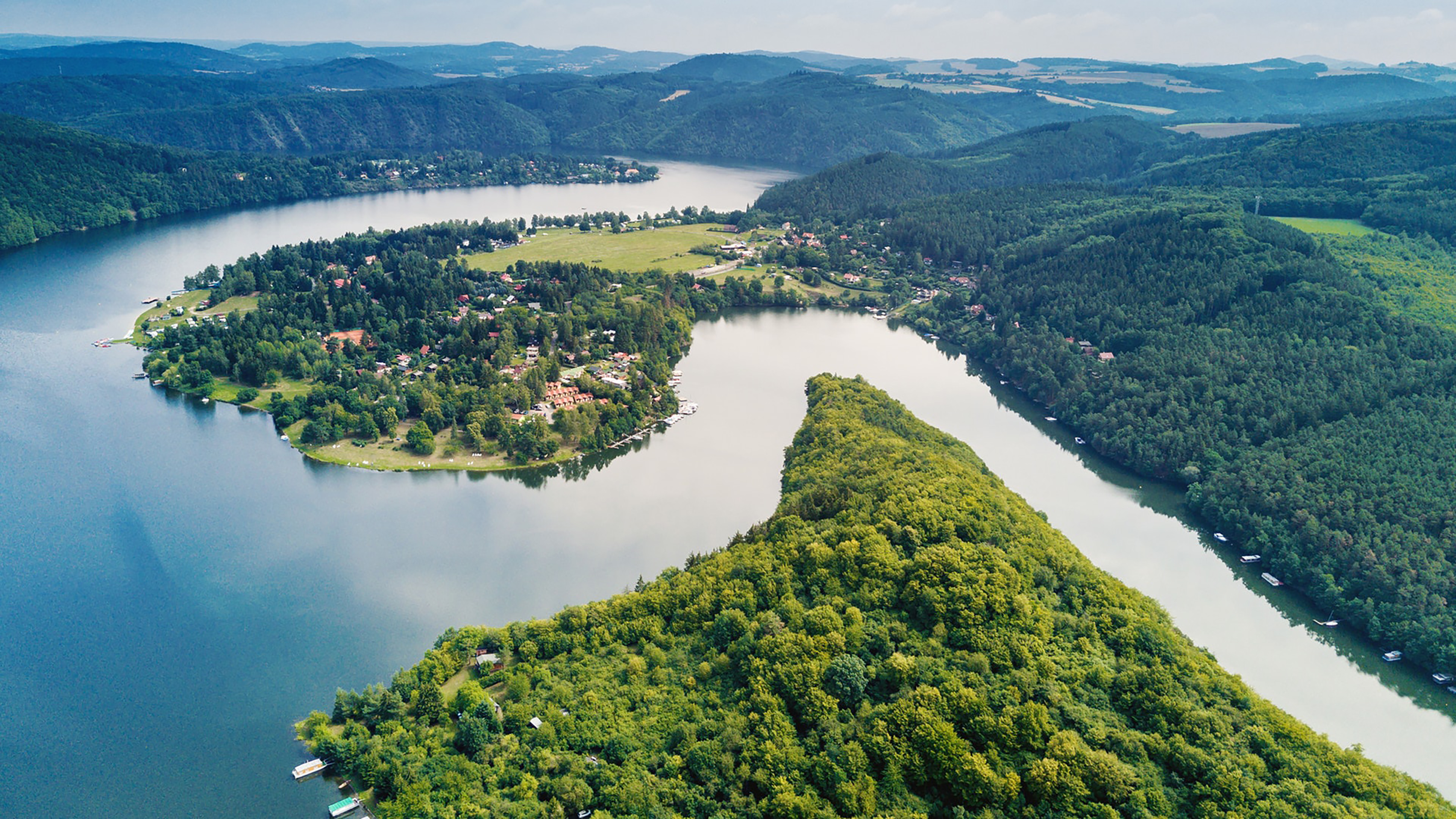 4k 风景 湖泊 航拍
