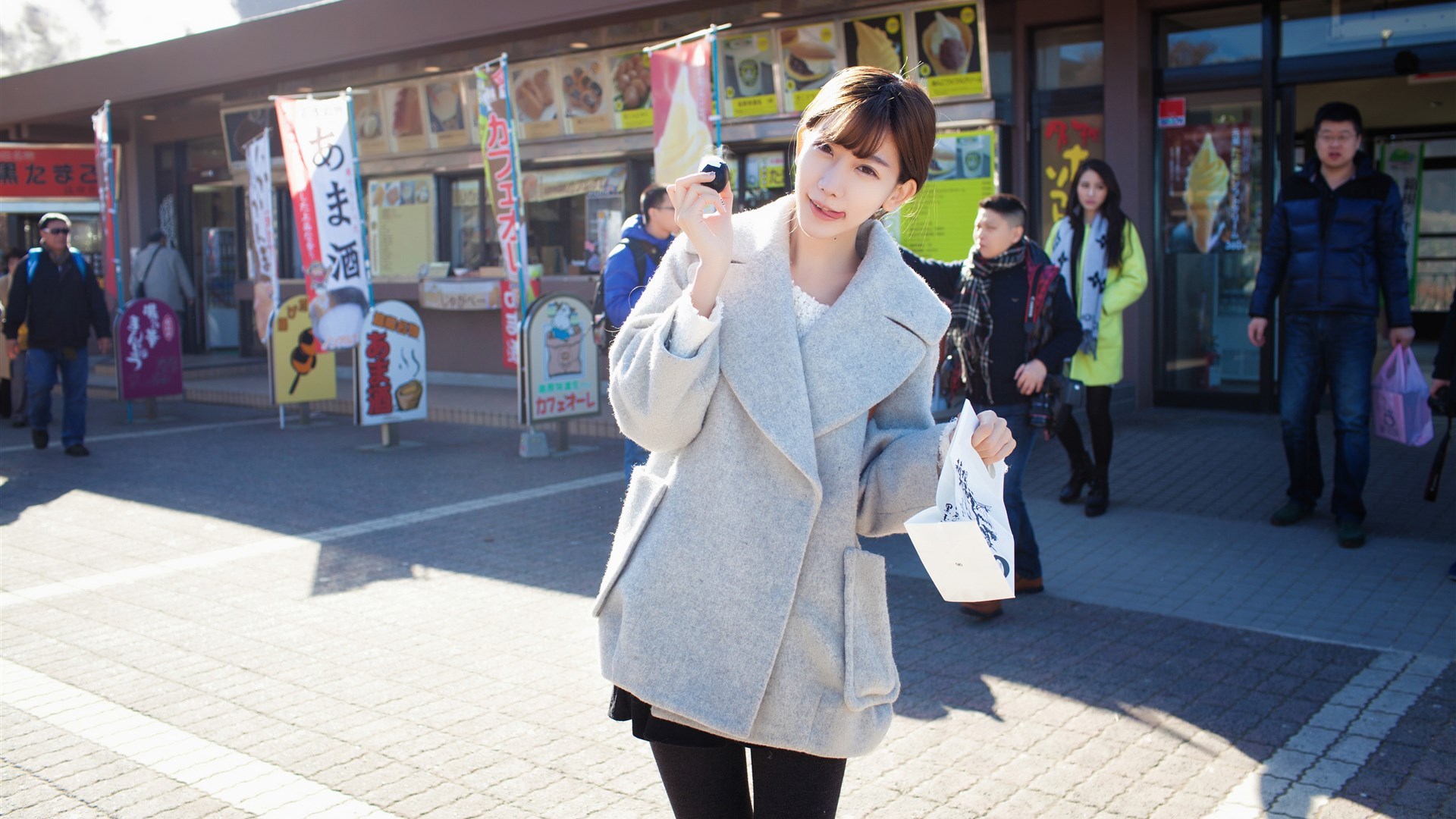 小林志铃 陈潇 美女 模特 清纯 宽屏