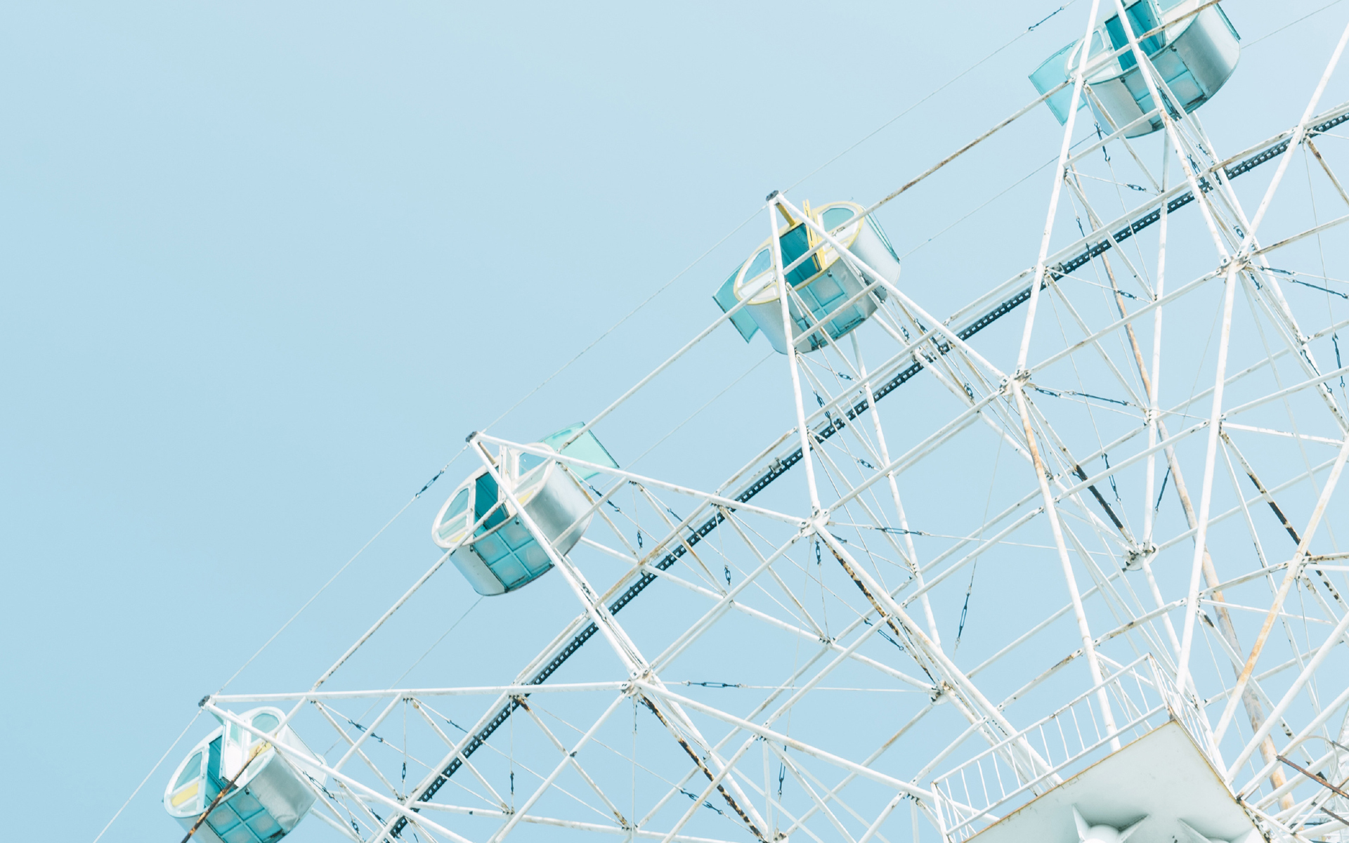 小清新 静物写真 摩天轮