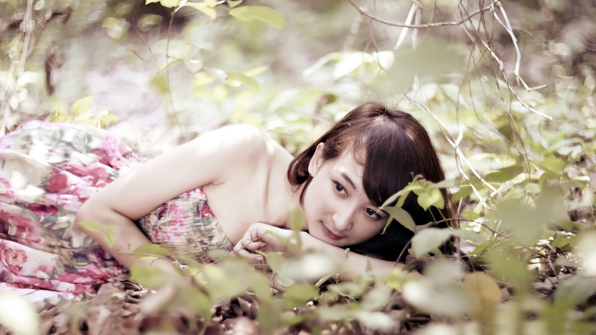 美女 清纯 可爱 写真 宽屏