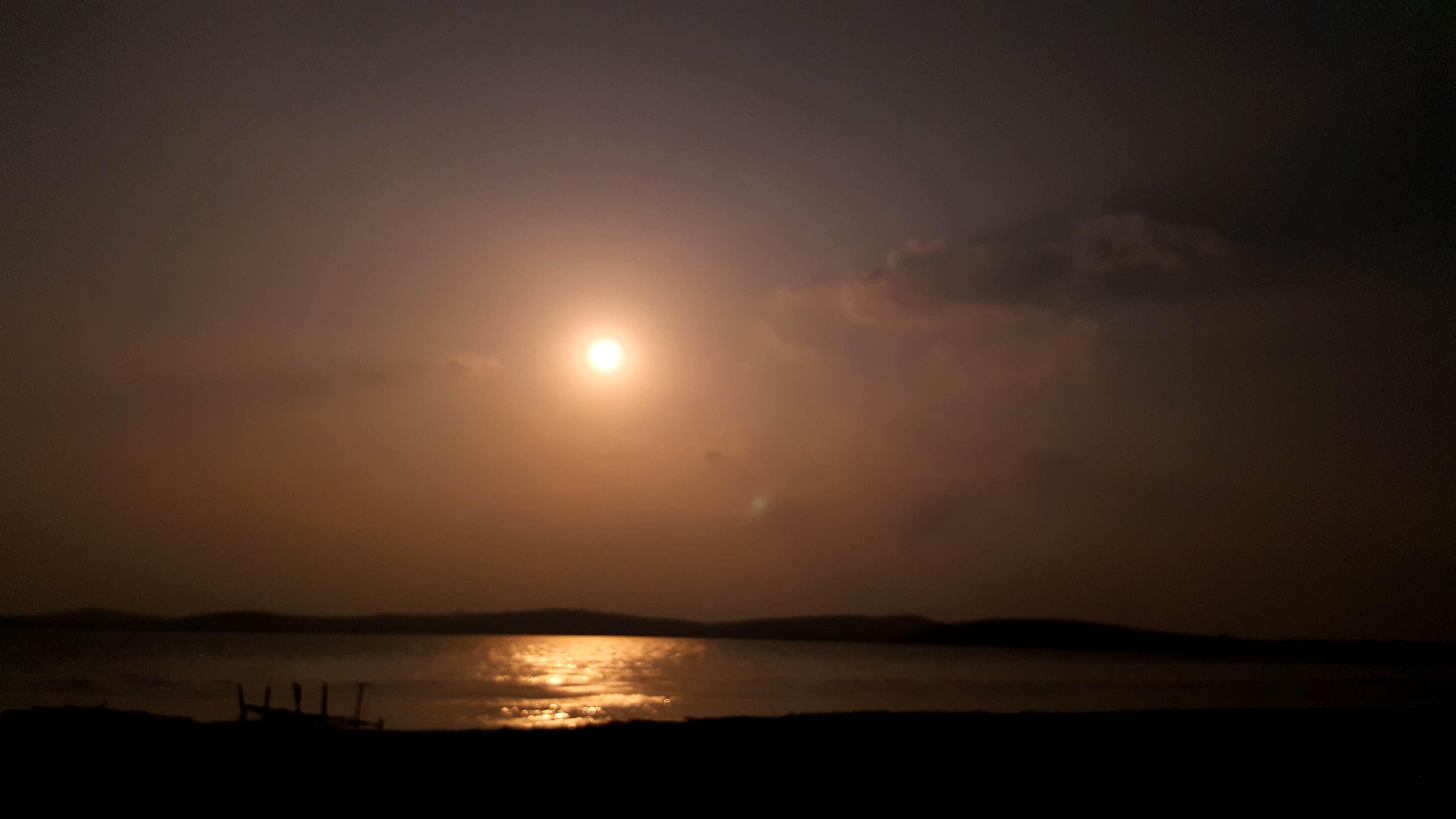 夕阳 日落 大海