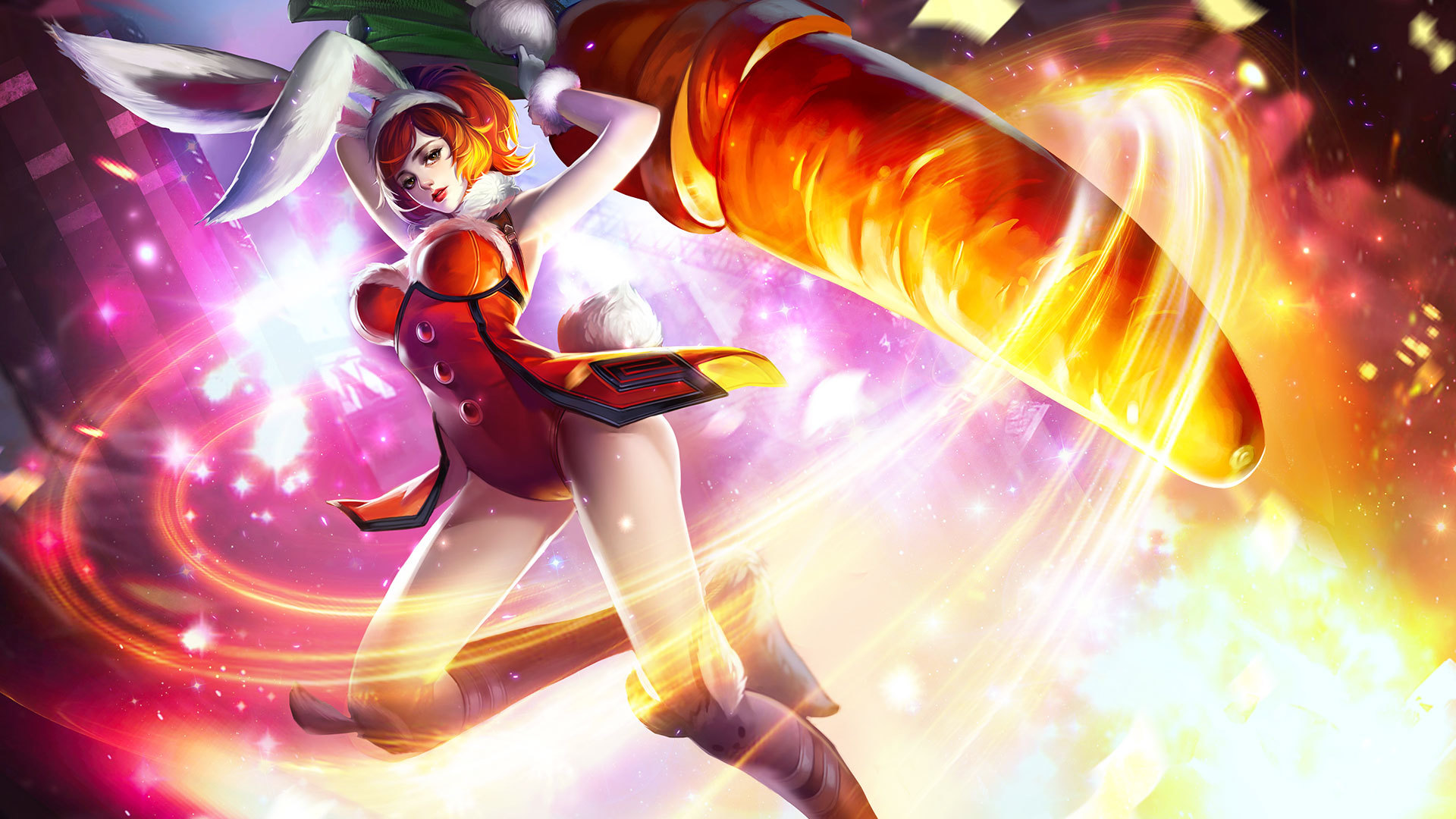 王者荣耀 花木兰 兔女郎