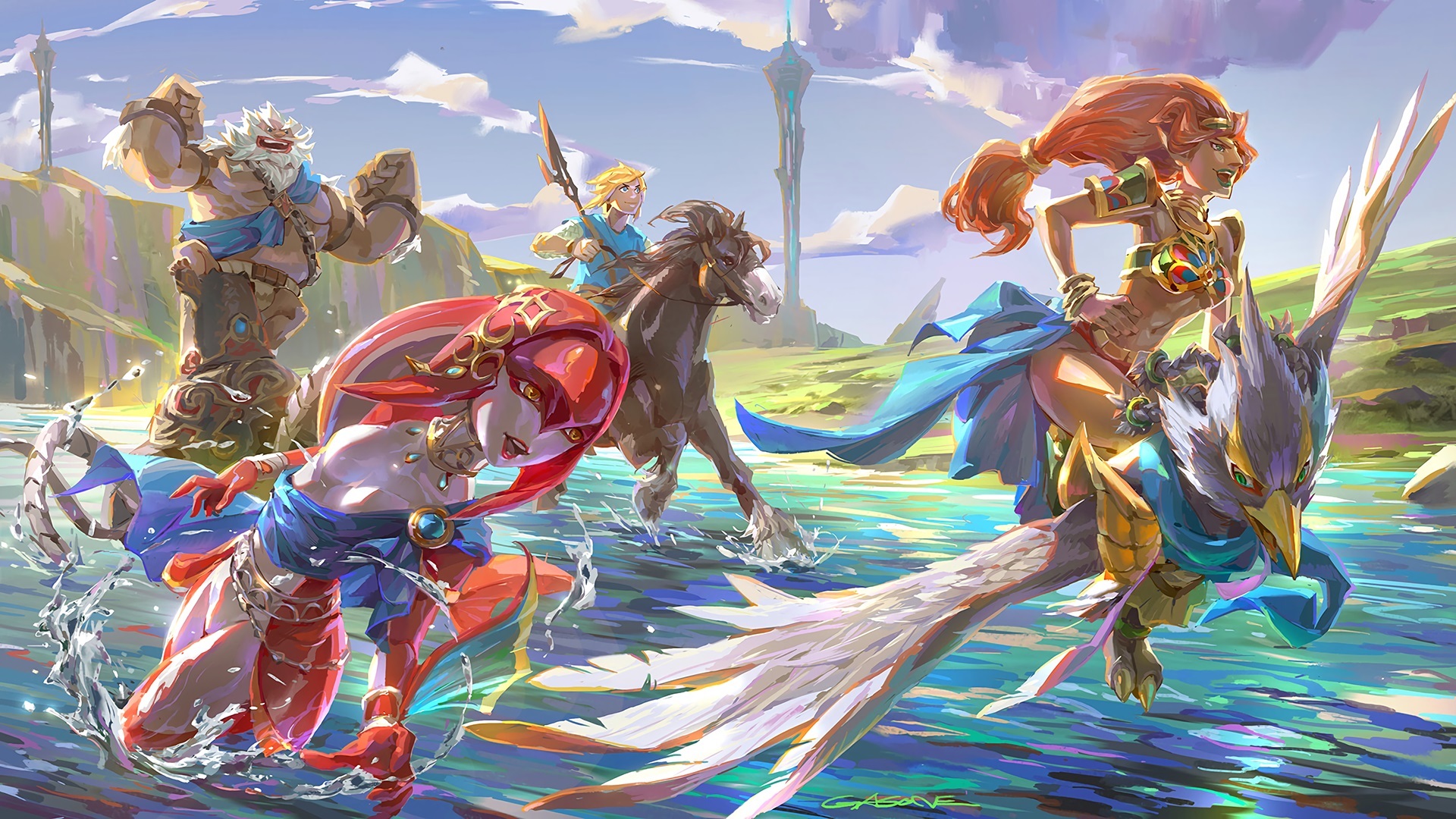 游戏 主机游戏 塞尔达传说荒野之息