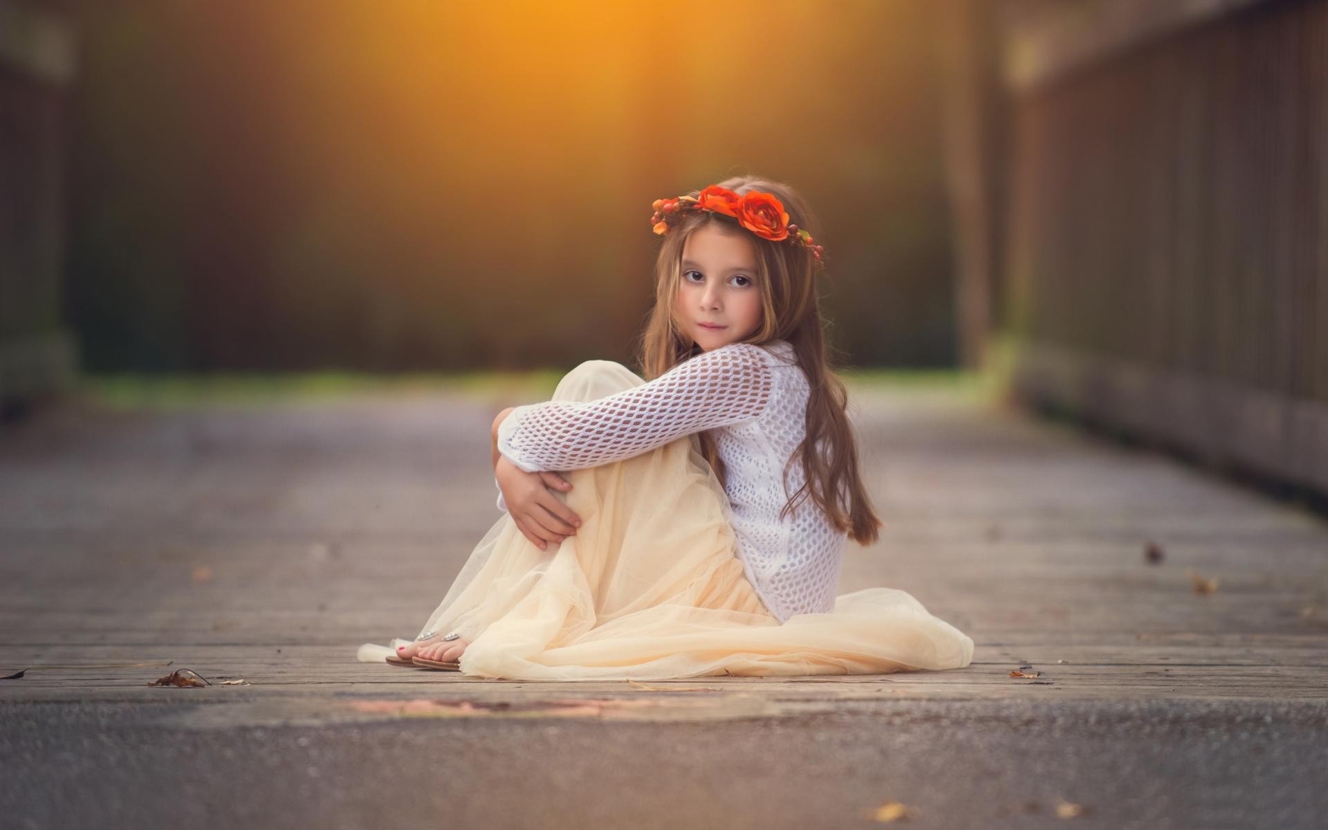 唯美温馨  森林系 女孩  唯美