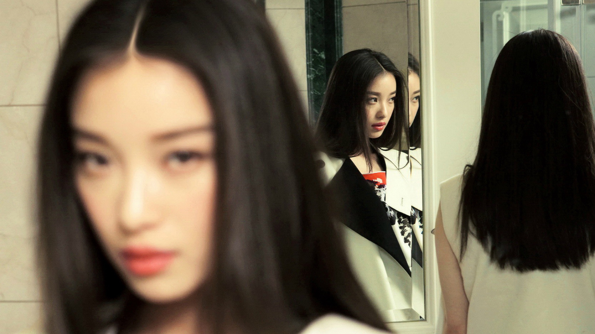 美女 倪妮 清纯