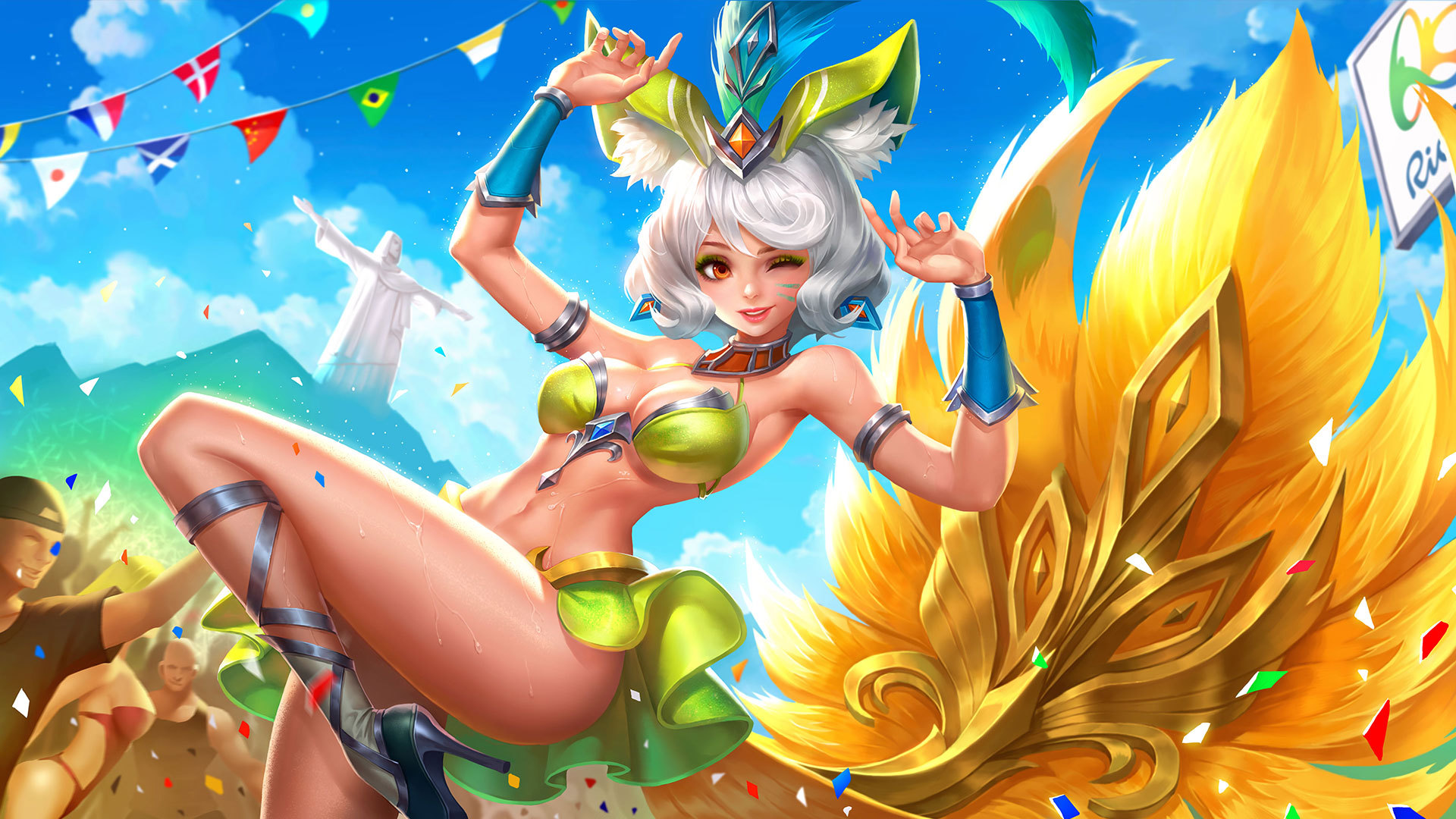 王者荣耀 妲己 热情桑巴