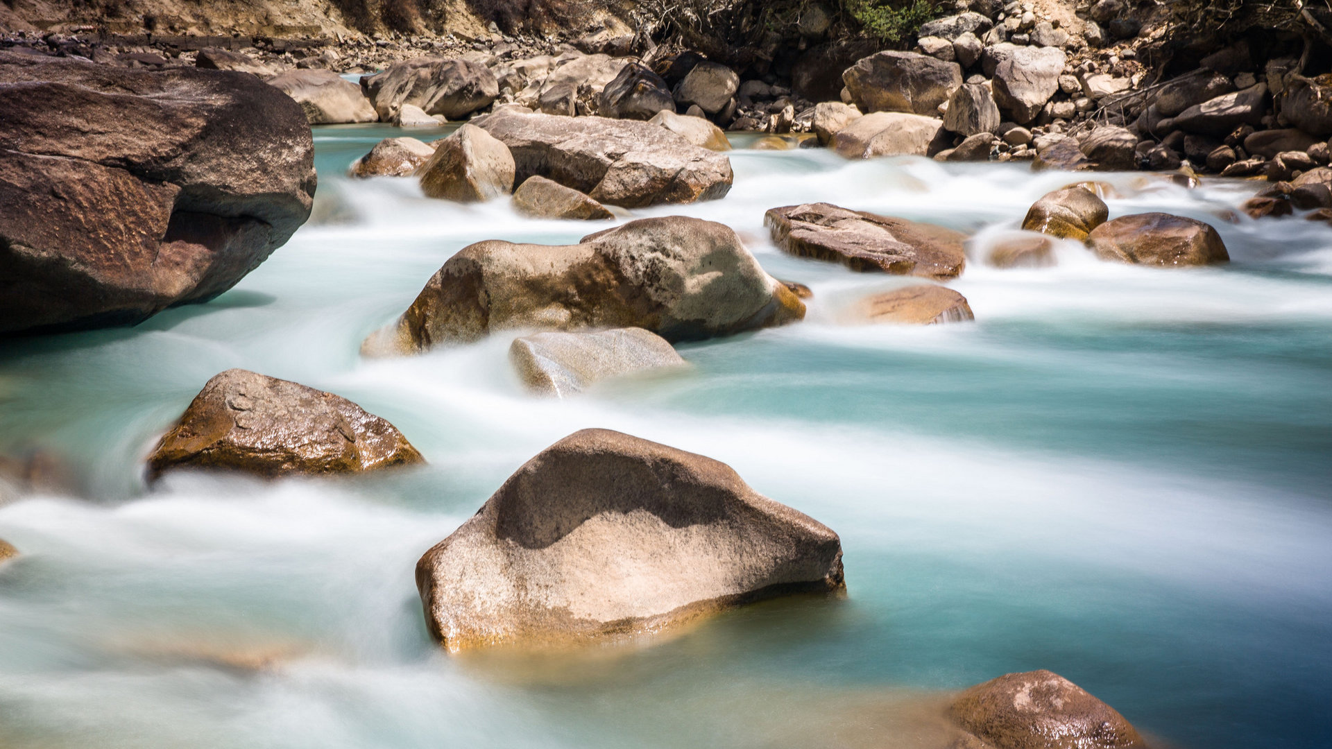 西藏然乌湖 风景