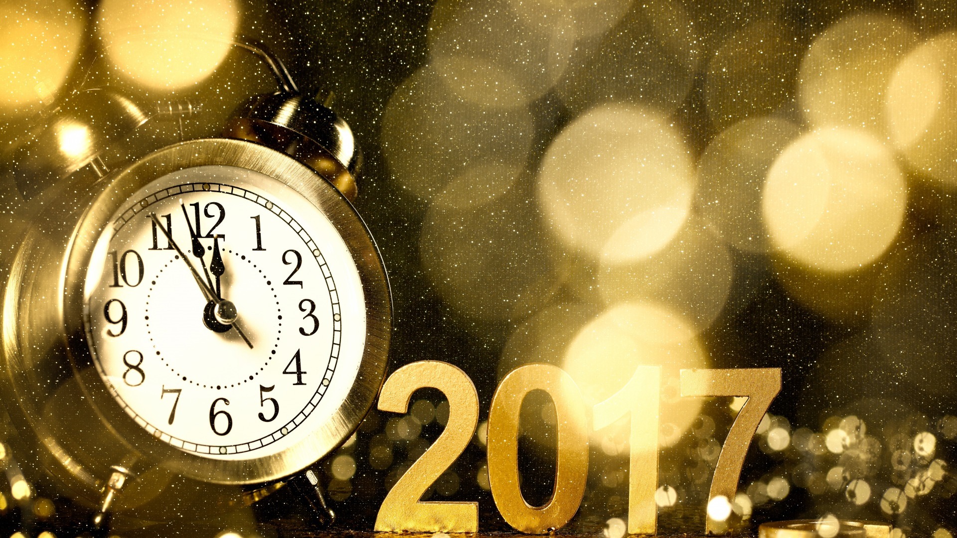 2017 元旦节 新年 时钟