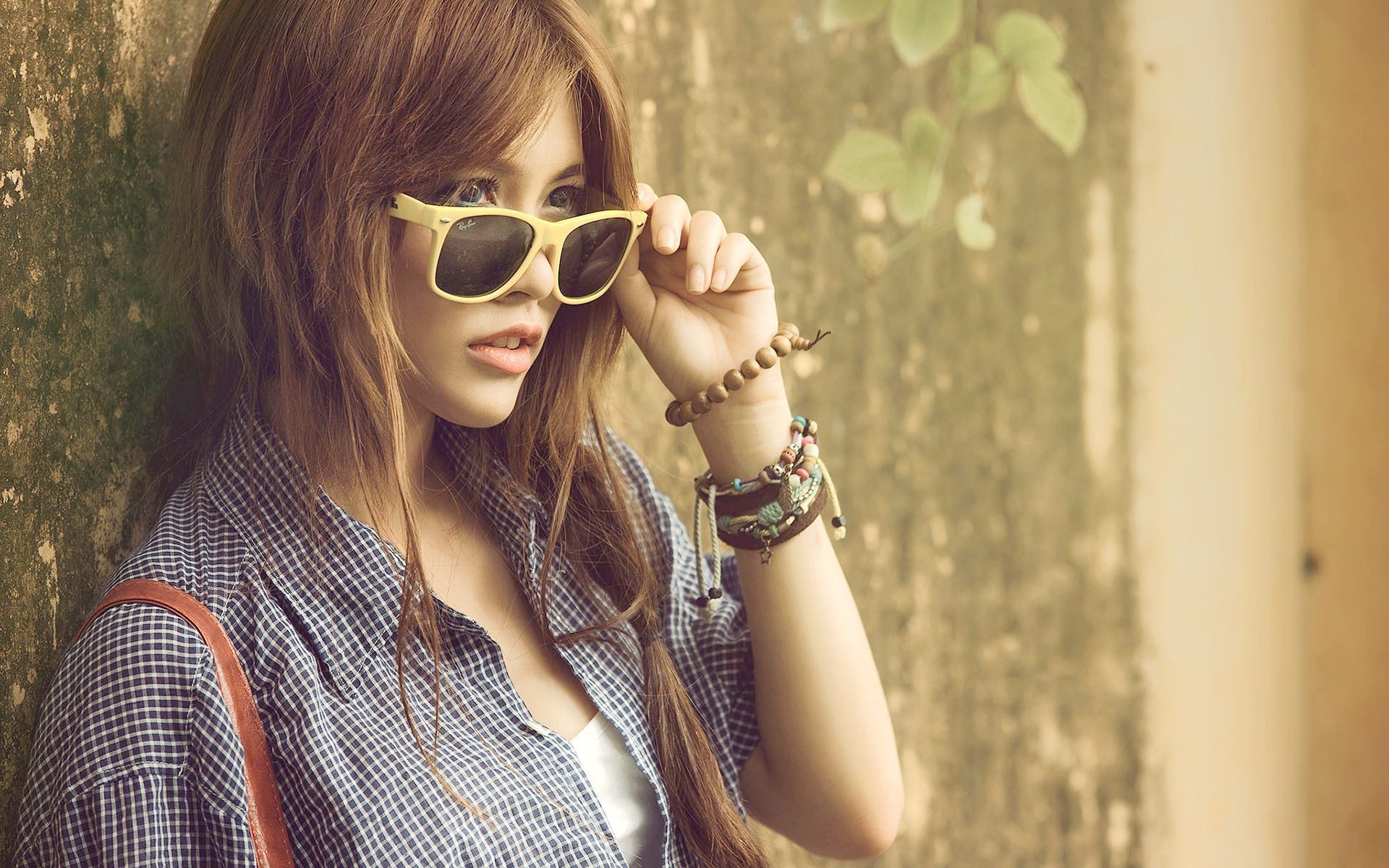 美女 清纯 可爱 阳光 萌妹子 宽屏