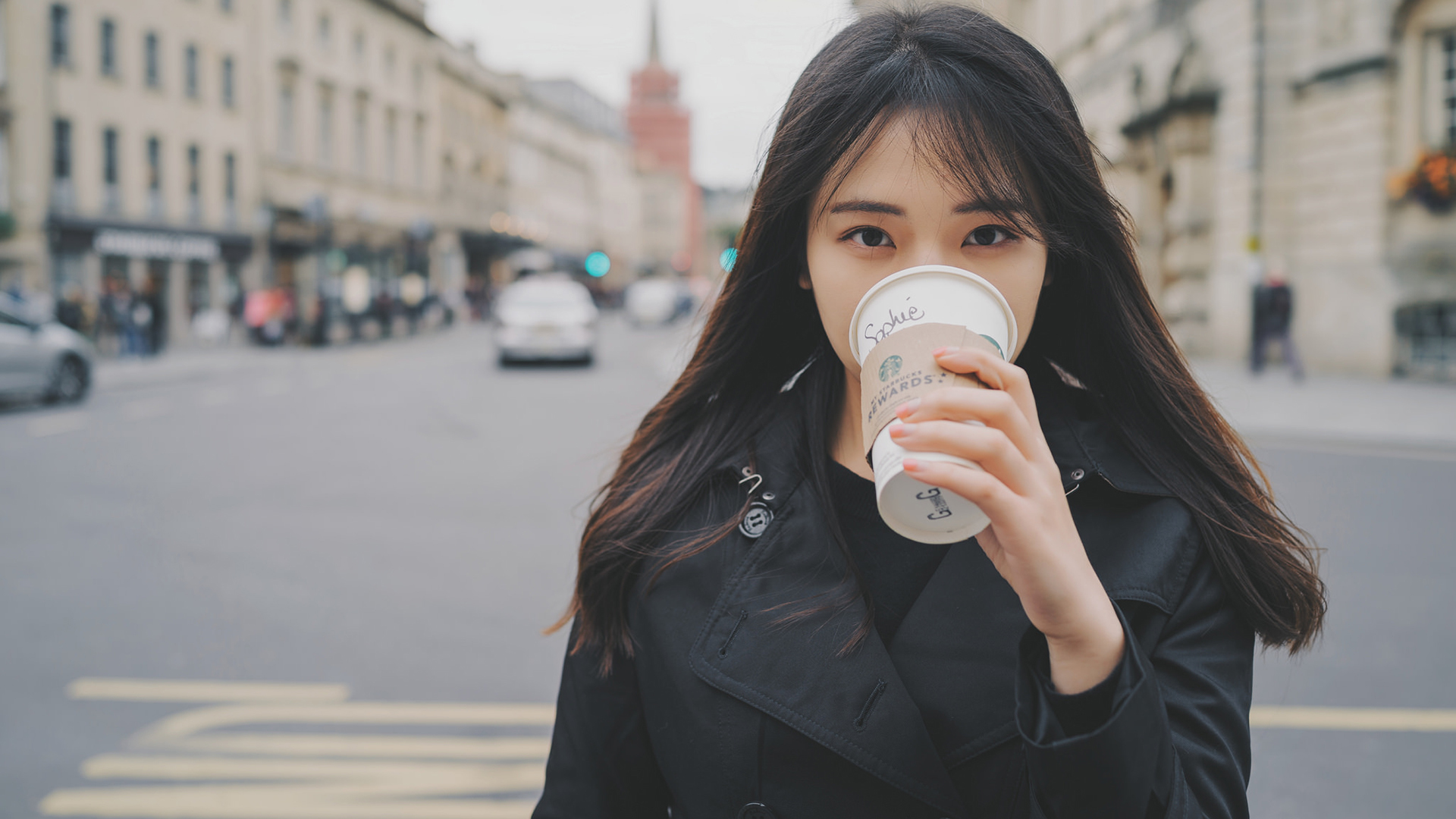 文艺古风 咖啡 星巴克 欧洲