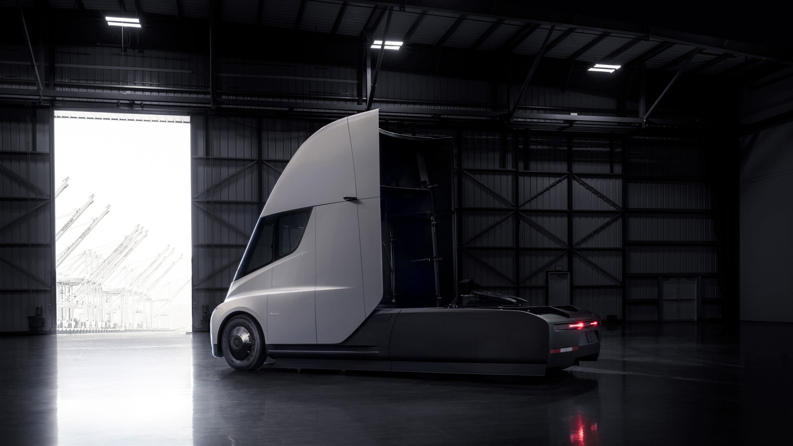 汽车 电动卡车 卡车 特斯拉 Tesla semi