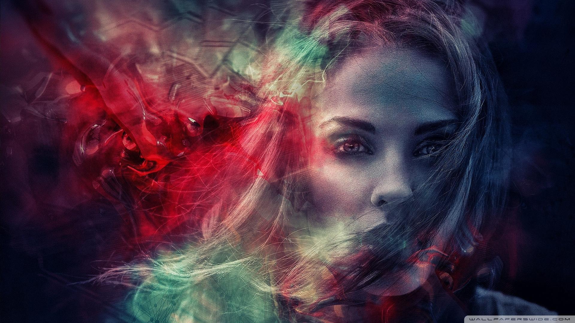 美女 炫酷 风景