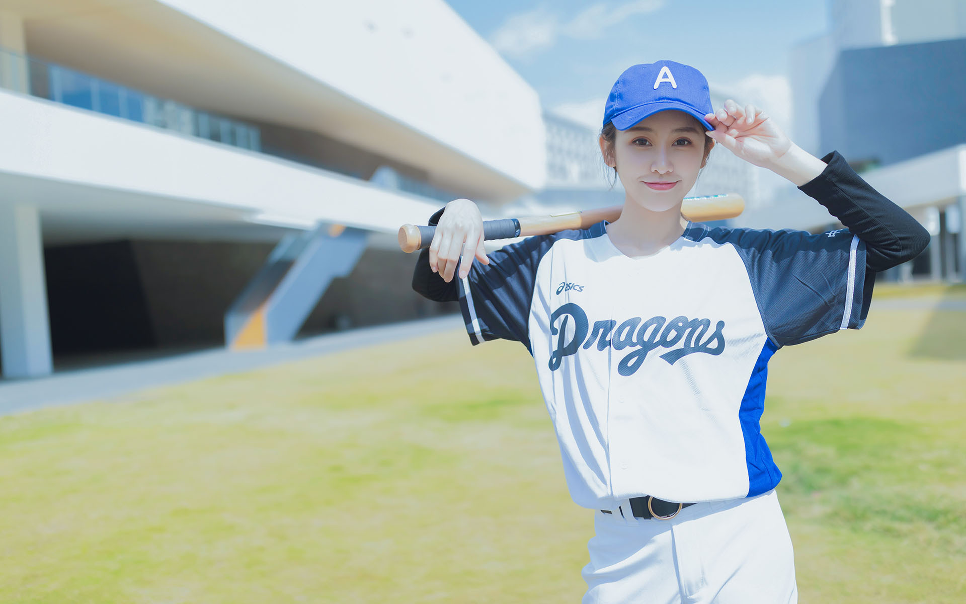 美女模特 清纯 校园