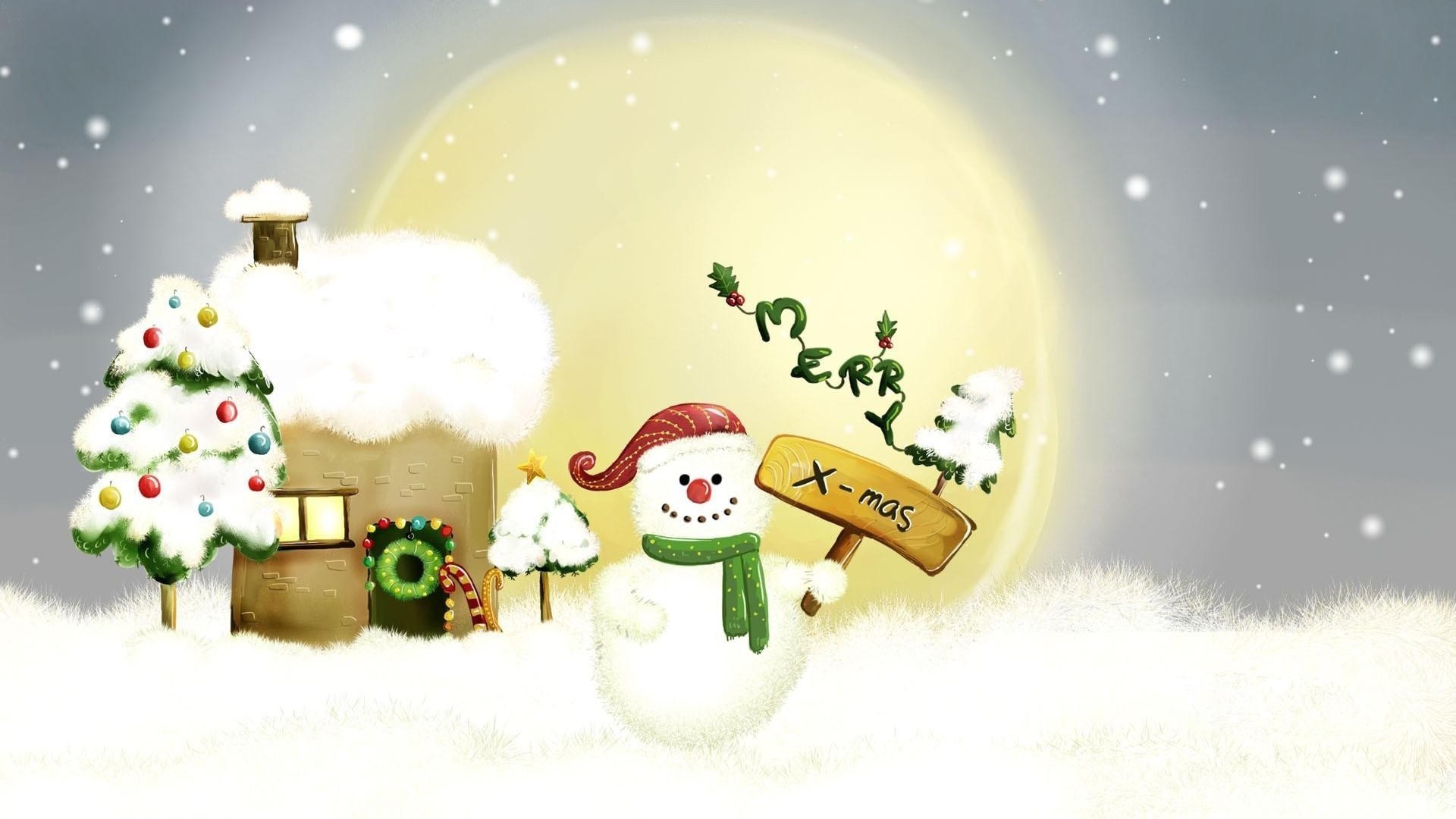 节日美图 圣诞节 Merry Christmas 宽屏